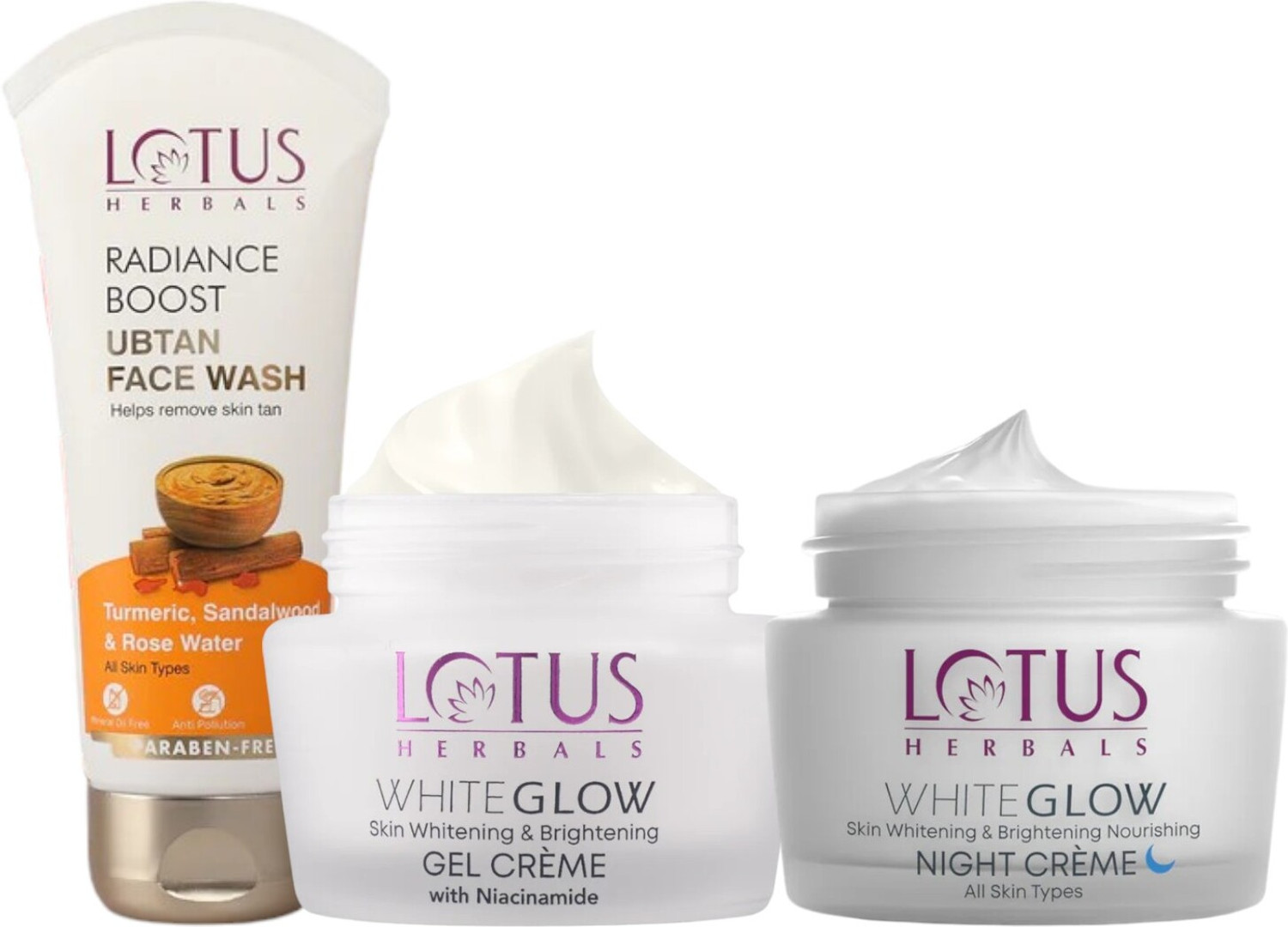 Image of LOTUS Derma Botanics Ampoule Creme & Blemish Free Face Wash (2 Items in the set)