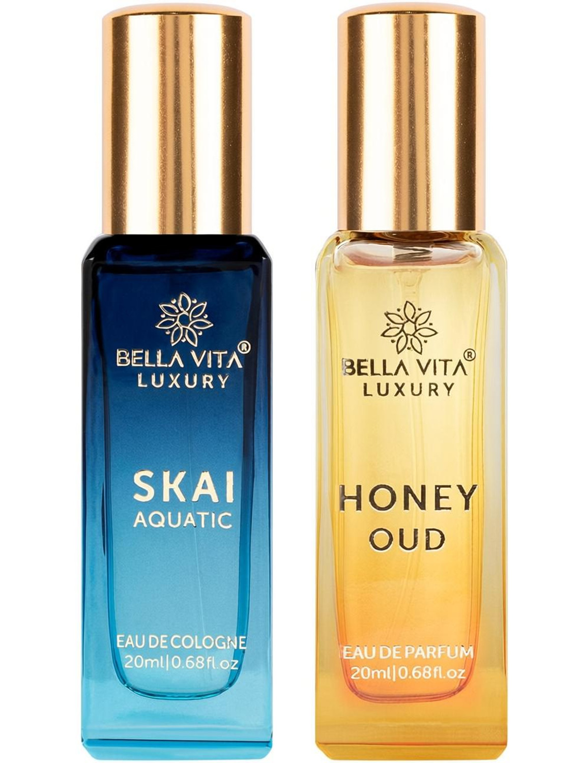 BELLAVITA SKAI AQUATIC & HONEY OUD Perfume Combo - Image 4