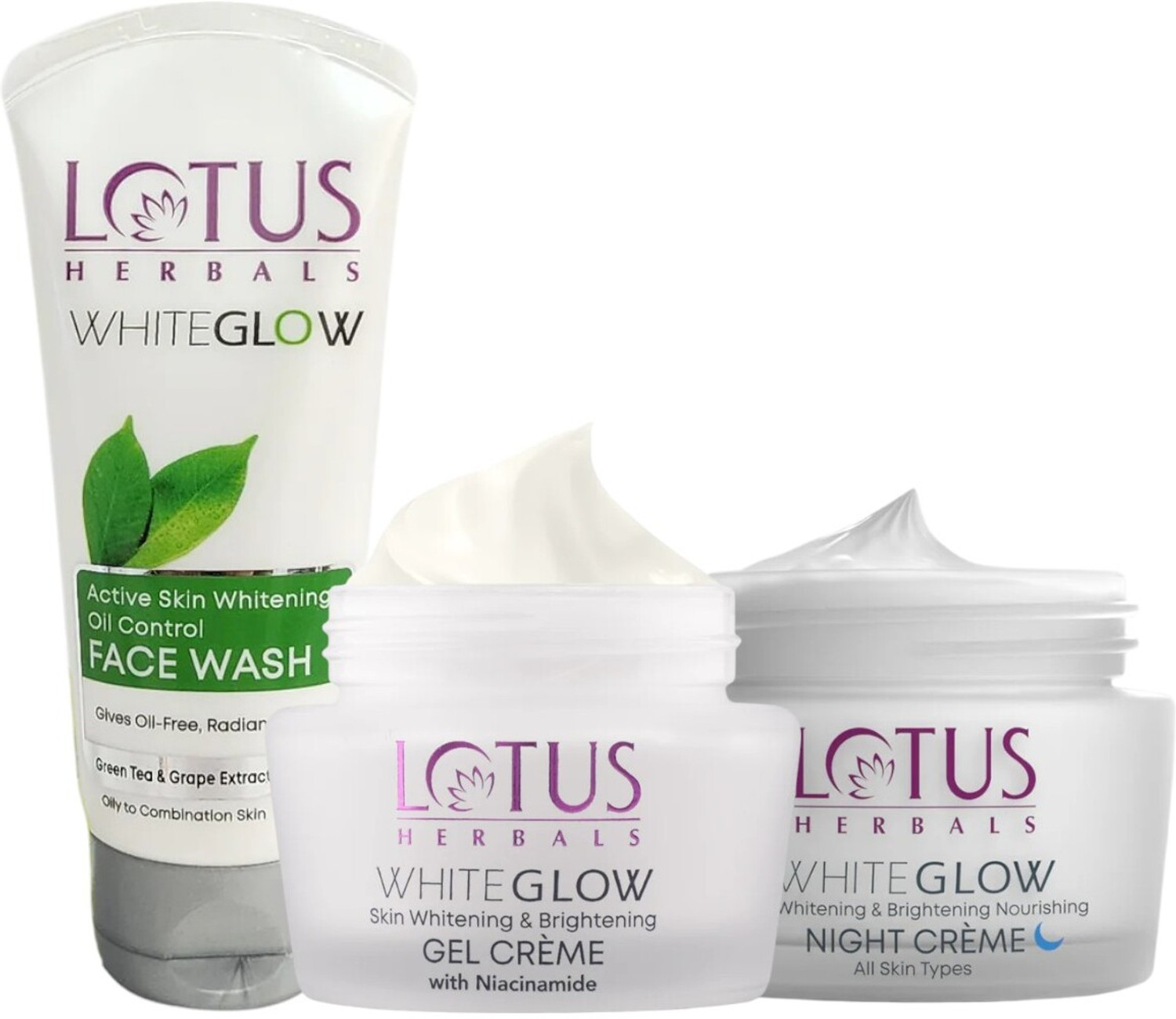 Image of LOTUS Derma Botanics Ampoule Creme & Blemish Free Face Wash (2 Items in the set)