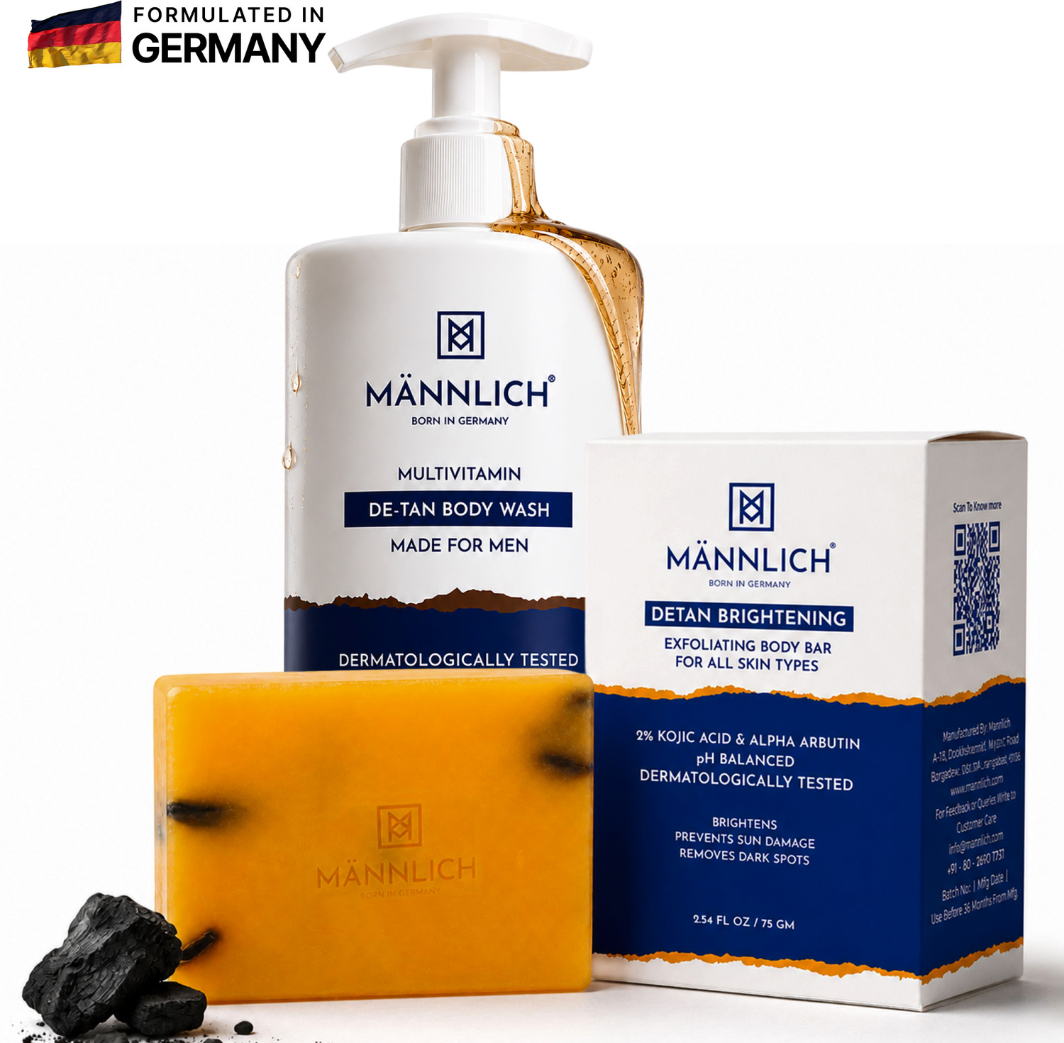 Image of TRU HAIR & SKIN Smoke Guard lip balm-9gm & Strong Hold Hair Wax Cream-50gm (2 Items in the set)