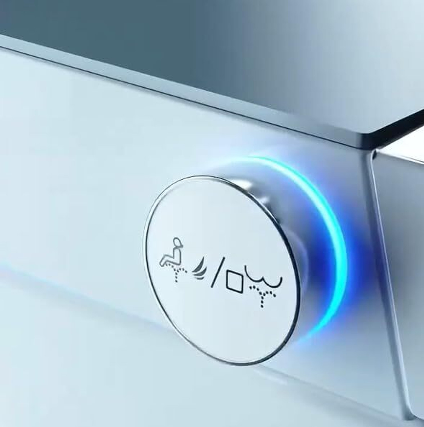 Image of Givmore LUXURY SMART TOILET WITH REM OTE CONTROL (H870-700x410x440mm) H870 Western Commode (White)