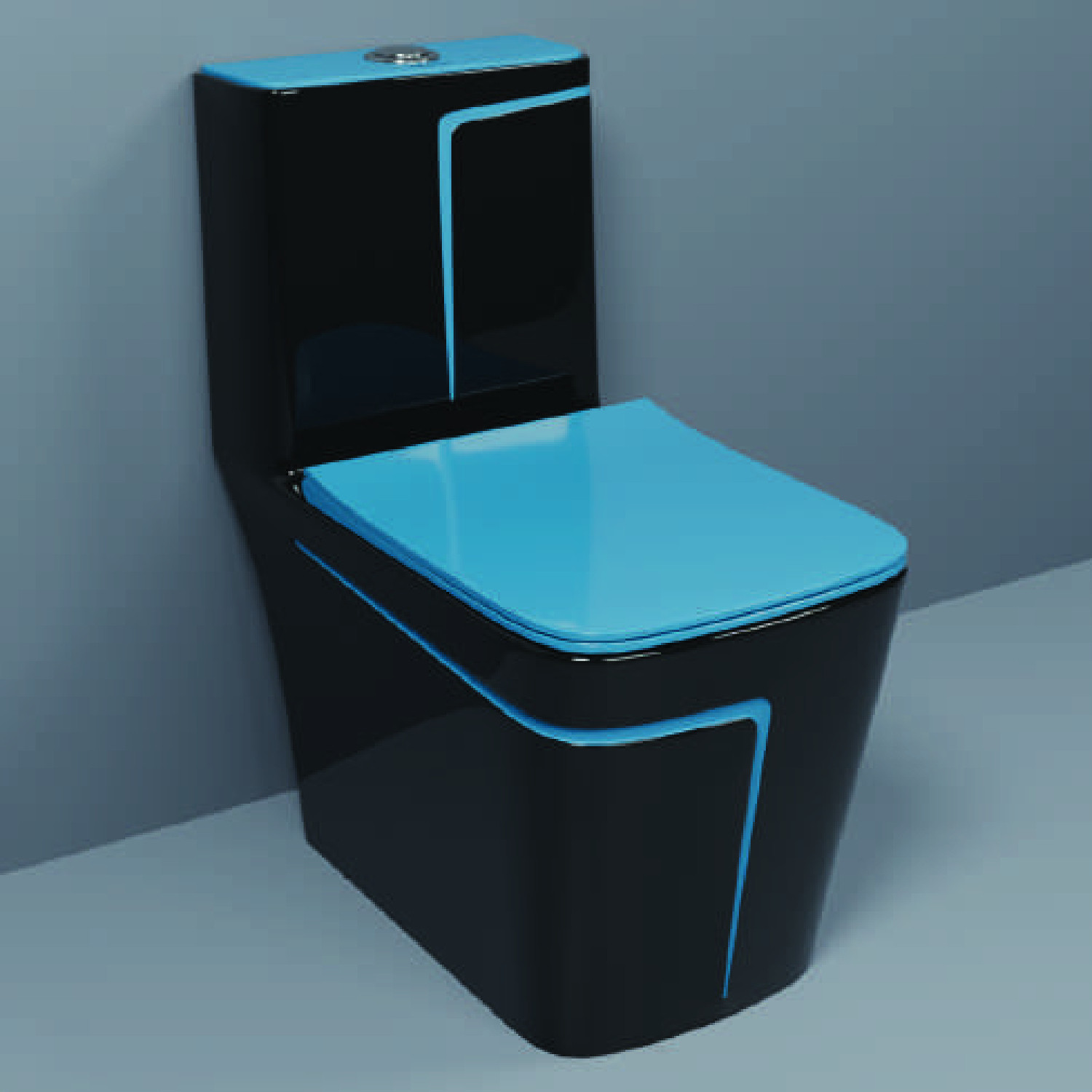 Image of Givmore LUXURY SMART TOILET WITH REM OTE CONTROL (H870-700x410x440mm) H870 Western Commode (White)