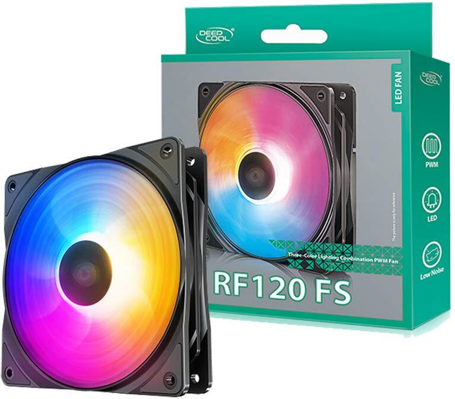 Image of COOLER MASTER RR-S4NA-17PA-R1 Cooling Fan Cabinet Cooler (Black, Silver)