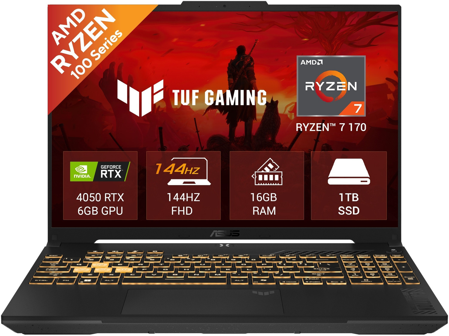 ASUS TUF Gaming A16 2025 AMD Ryzen 7 16GB/1TB - Image 1