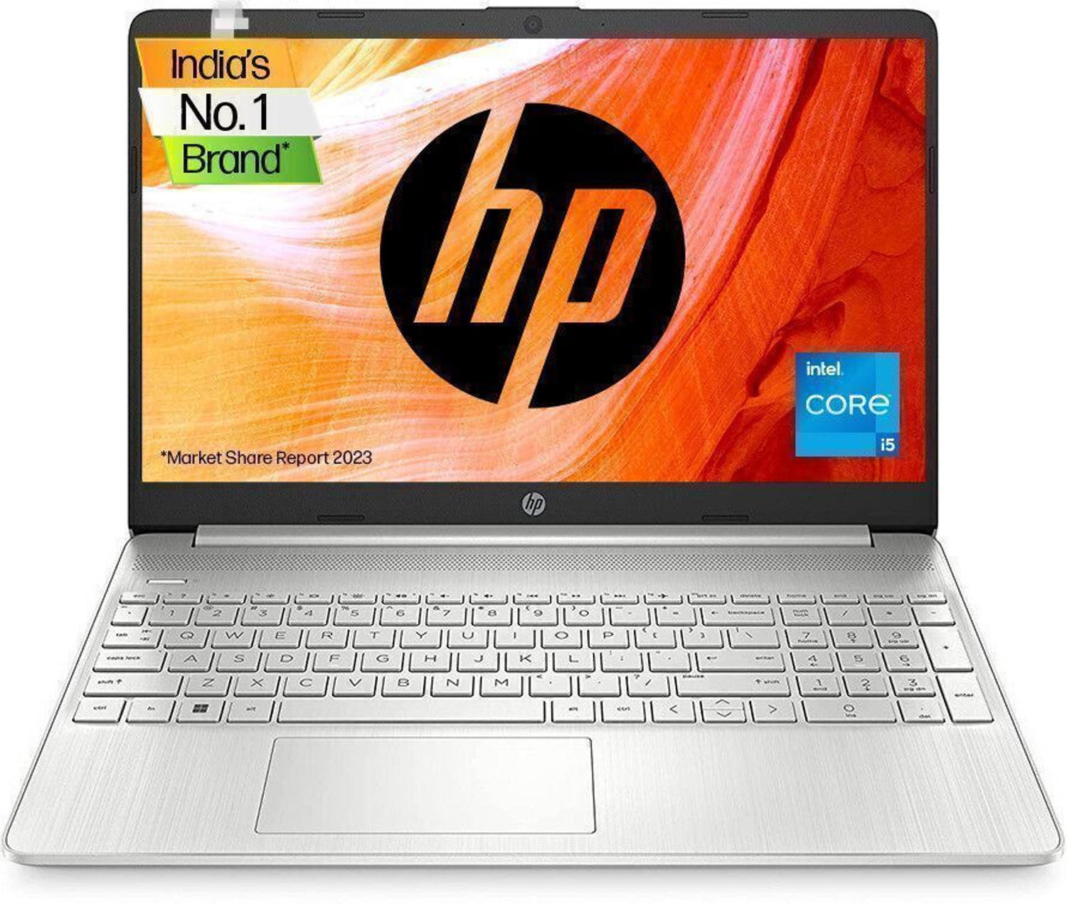 Image of HP Intel Core i5 5th Gen 5200U - (4 GB /1 TB HDD /Windows 10 Home /2 GB Graphics) 15-ac123tx Laptop (15.6 Inch, Turbo SIlver, 2.19 kg)