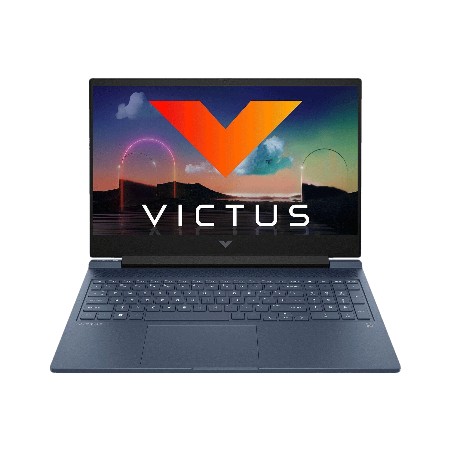 Image of HP Victus Intel Core i5 14th Gen 14450HX - (16 GB /512 GB SSD /Windows 11 Home /6 GB Graphics /NVIDIA GeForce RTX 3050) 16-r1705TX Gaming Laptop (16.1 Inch, Mica Silver, Black Chrome Logo, 2.31 Kg, With MS Office)