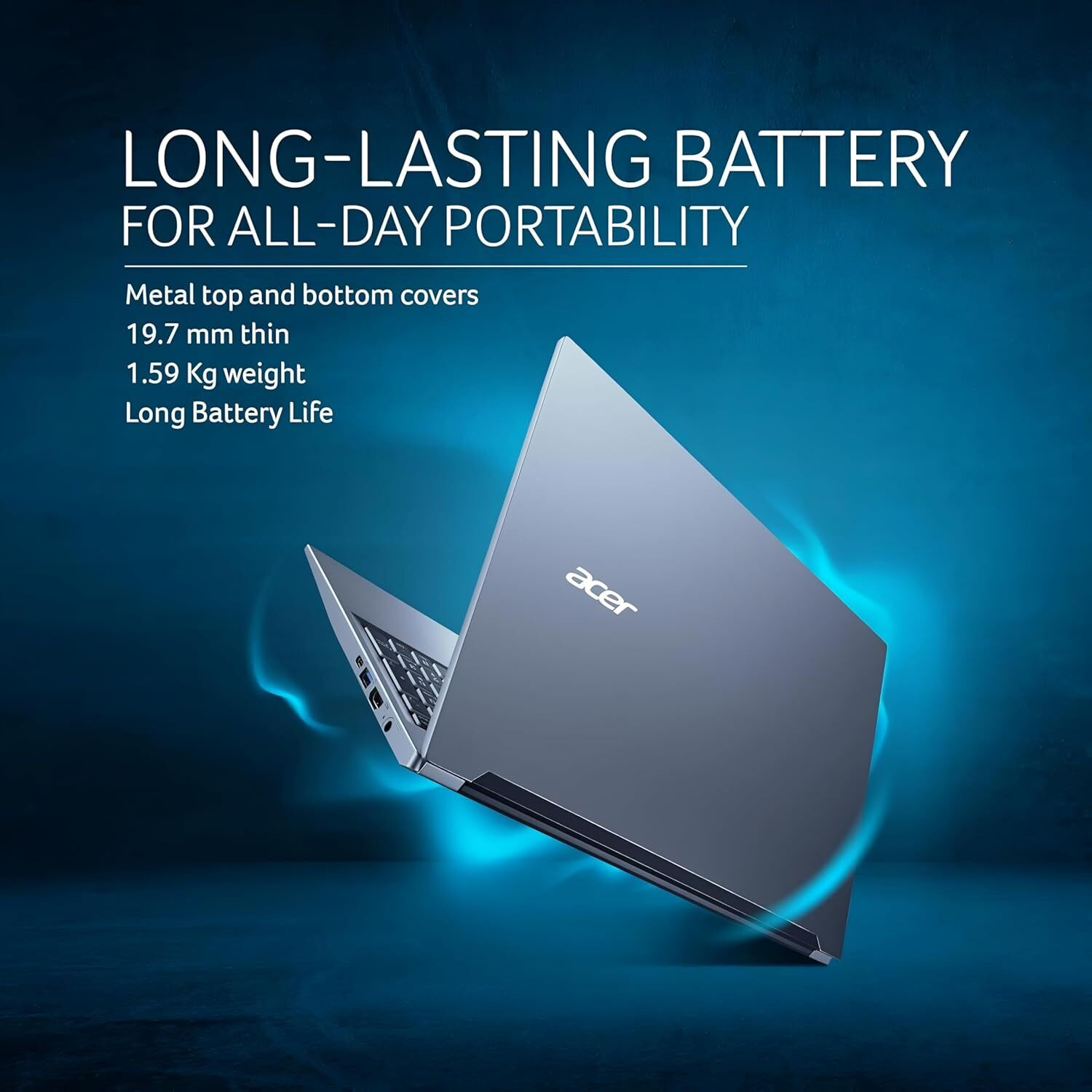 Image of Acer 3 Years Warranty Aspire Lite (2026) AMD Ryzen 3 Quad Core 5300U - (8 GB /512 GB SSD /Windows 11 Home) AL15-41 Thin and Light Laptop (15.6 Inch, Steel Grey, 1.5 kg, With MS Office)