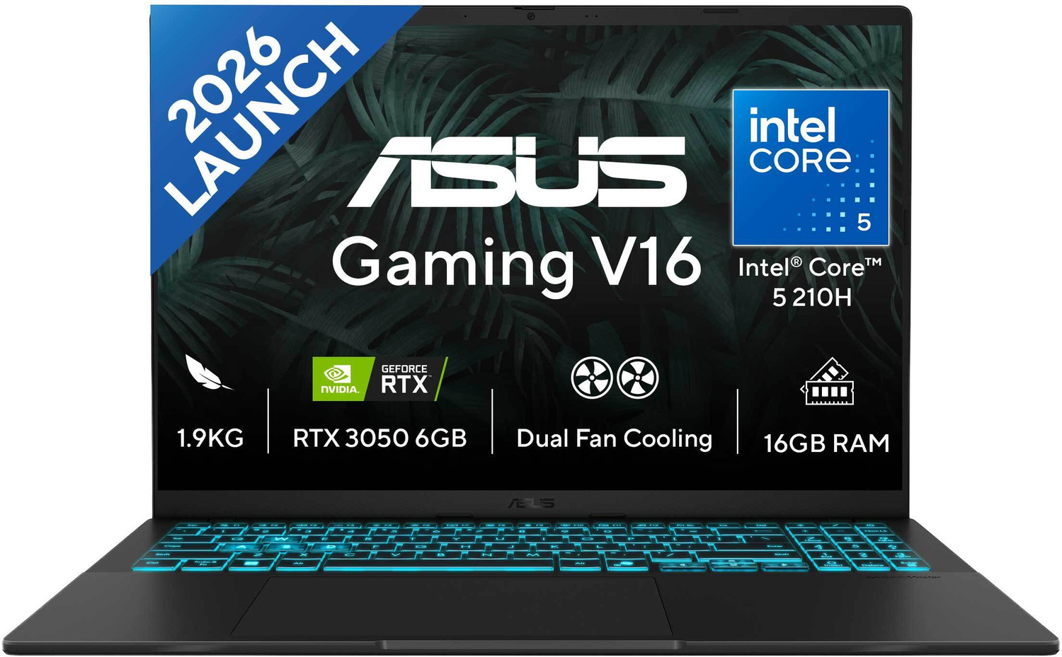 Image of HP Victus Intel Core i5 14th Gen 14450HX - (16 GB /512 GB SSD /Windows 11 Home /6 GB Graphics /NVIDIA GeForce RTX 3050) 16-r1705TX Gaming Laptop (16.1 Inch, Mica Silver, Black Chrome Logo, 2.31 Kg, With MS Office)