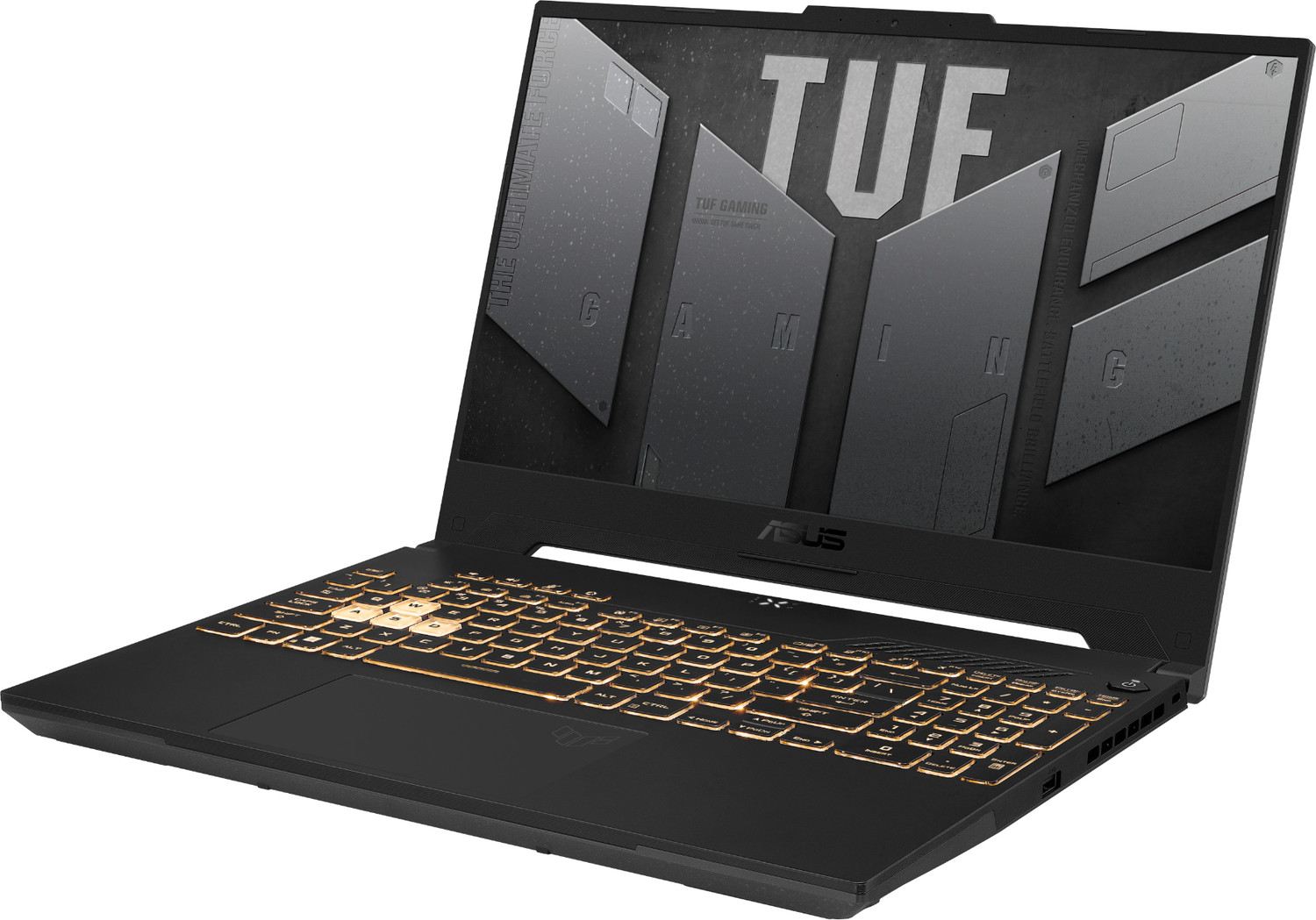 Image of ASUS TUF Intel Core i7 13th Gen 13620H - (16 GB /512 GB SSD /Windows 11 Home /6 GB Graphics /NVIDIA GeForce RTX 4050) FX507VU-LP210WS Gaming Laptop (15.6 Inch, Mecha Gray, 2.20 kg, With MS Office)