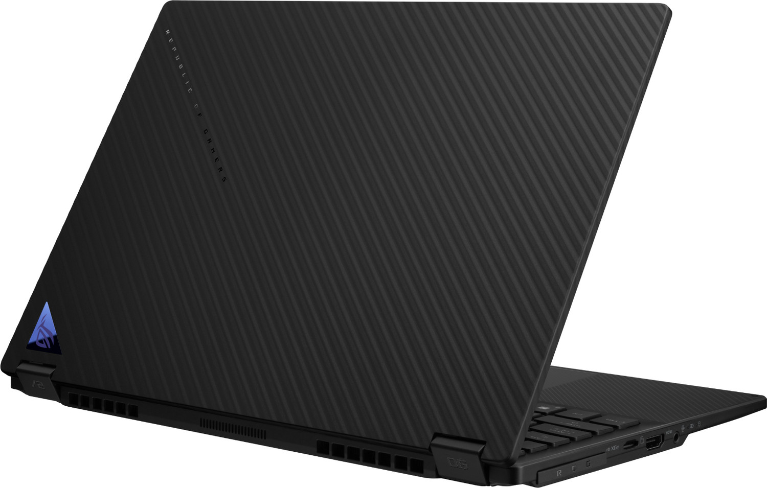 Image of ASUS ROG Flow X13 with 75WHr Battery AMD Ryzen 9 Octa Core 7940HS - (16 GB /1 TB SSD /Windows 11 Home /8 GB Graphics /NVIDIA GeForce RTX 4060 /165 Hz) GV302XV-MU016WS 2 in 1 Gaming Laptop (13.4 Inch, Off Black, 1.30 Kg, With MS Office)