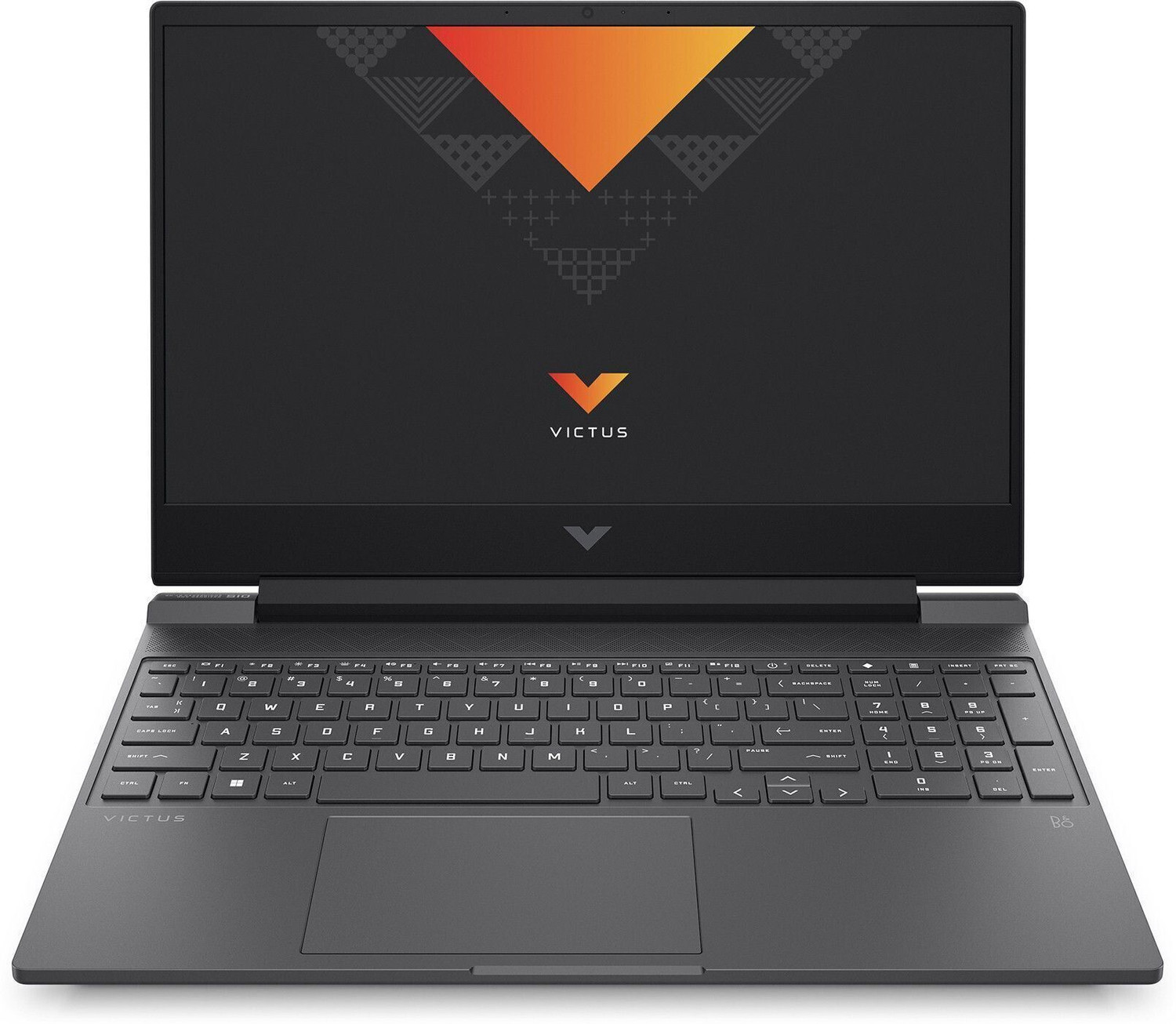 Image of HP Victus Intel Core i5 14th Gen 14450HX - (16 GB /512 GB SSD /Windows 11 Home /6 GB Graphics /NVIDIA GeForce RTX 3050) 16-r1705TX Gaming Laptop (16.1 Inch, Mica Silver, Black Chrome Logo, 2.31 Kg, With MS Office)