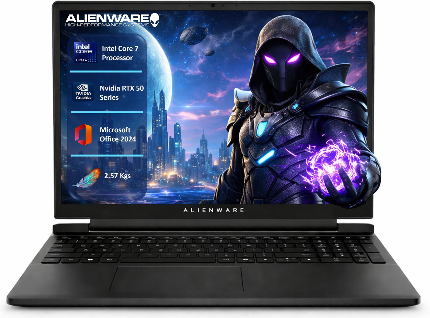Image of DELL Alienware x14 R2 Intel Core i7 13th Gen 13620H - (16 GB /1 TB SSD /Windows 11 Home /6 GB Graphics /NVIDIA GeForce RTX RTX 4050 6GB GDDR6 /165 Hz /60 W) X14 R2 Gaming Laptop (14 Inch, Lunar Silver, 2.08 kg, With MS Office)