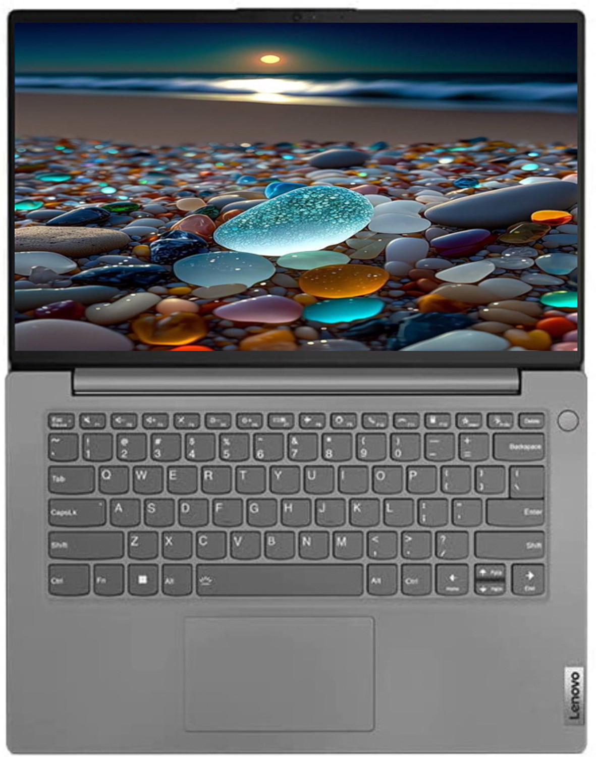 Image of Lenovo V14 Gen 5 (2026) DDR5 5600Mhz (i7 14th Gen) Intel Core 7 14th Gen - (8 GB /512 GB SSD /Windows 11 Pro) V14 Thin and Light Laptop (14 Inch, Grey Iron, 1.5 kg, With MS Office)