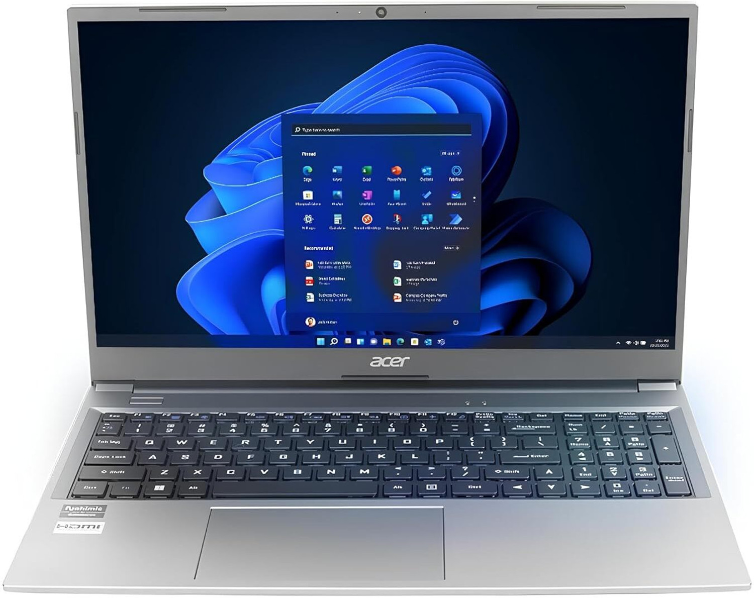 Image of Acer 3 Years Warranty Aspire Lite (2026) AMD Ryzen 3 Quad Core 5300U - (8 GB /512 GB SSD /Windows 11 Home) AL15-41 Thin and Light Laptop (15.6 Inch, Steel Grey, 1.5 kg, With MS Office)