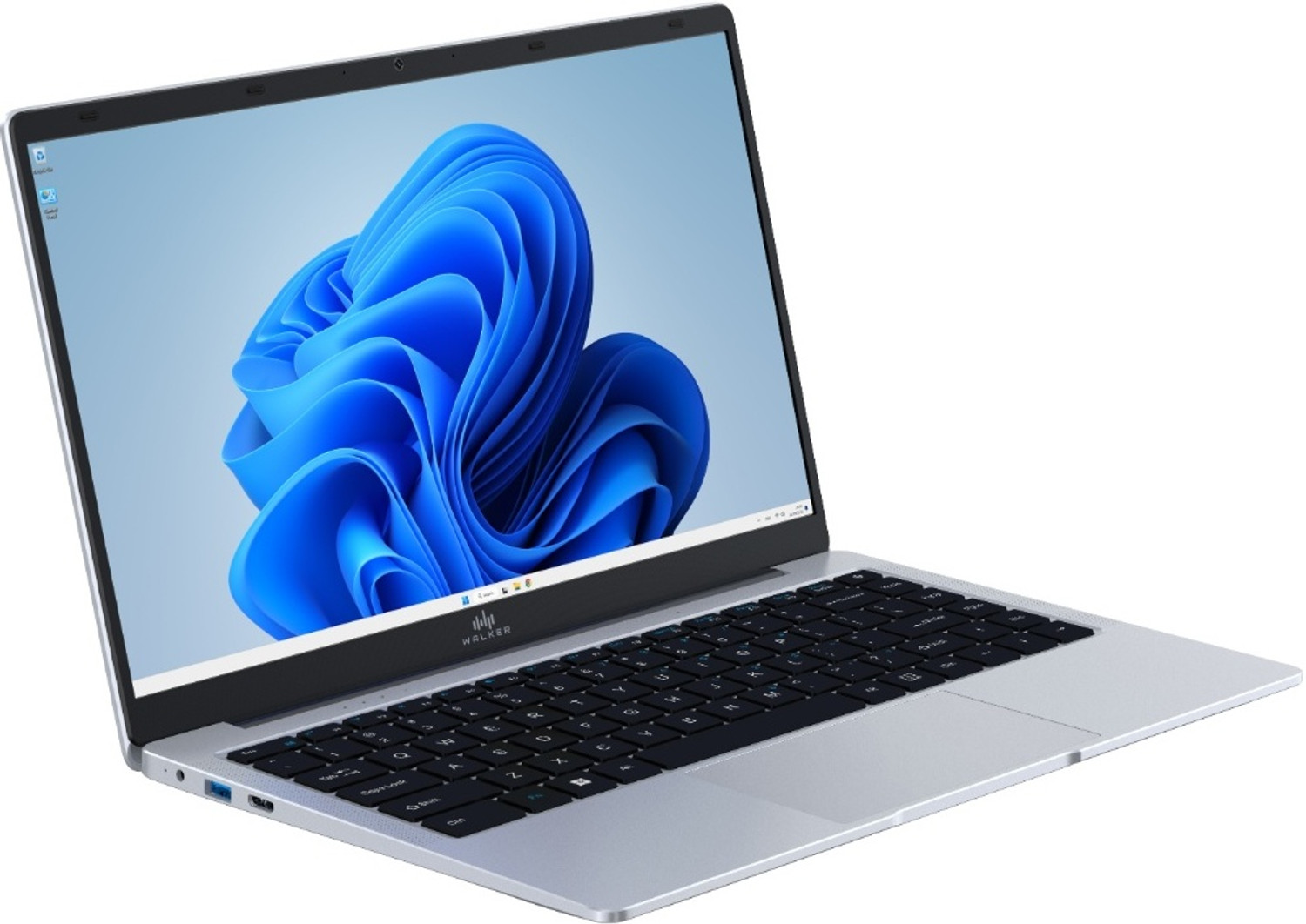 Image of walker Intel Celeron Dual Core Intel N4020 - (4 GB /128 GB SSD /Windows 11 Home) NU14A2 Thin and Light Laptop (14 inch, Silver, 1.5 kg)