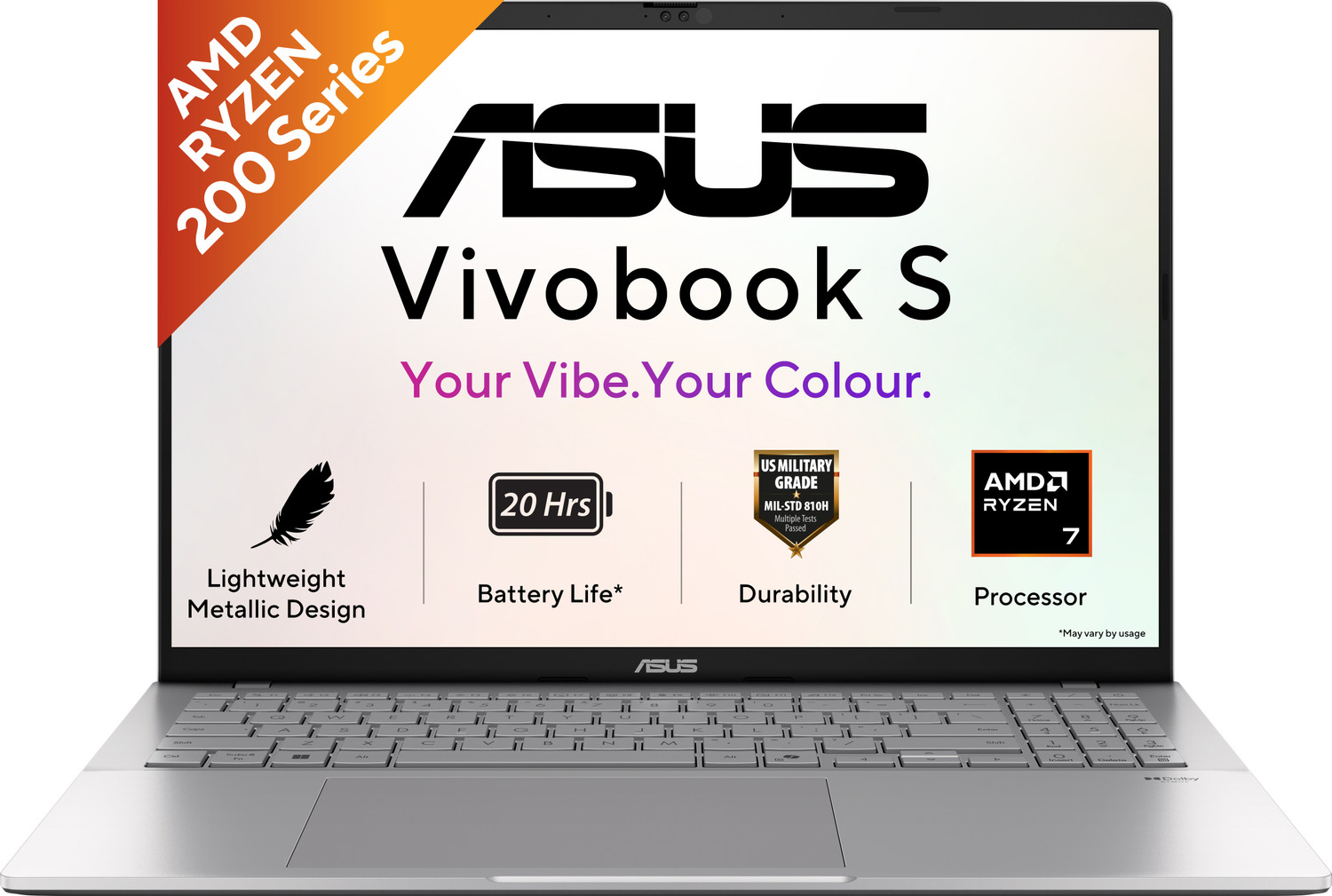 ASUS Vivobook S16 AMD Ryzen 7 260 16GB 512GB - Image 1