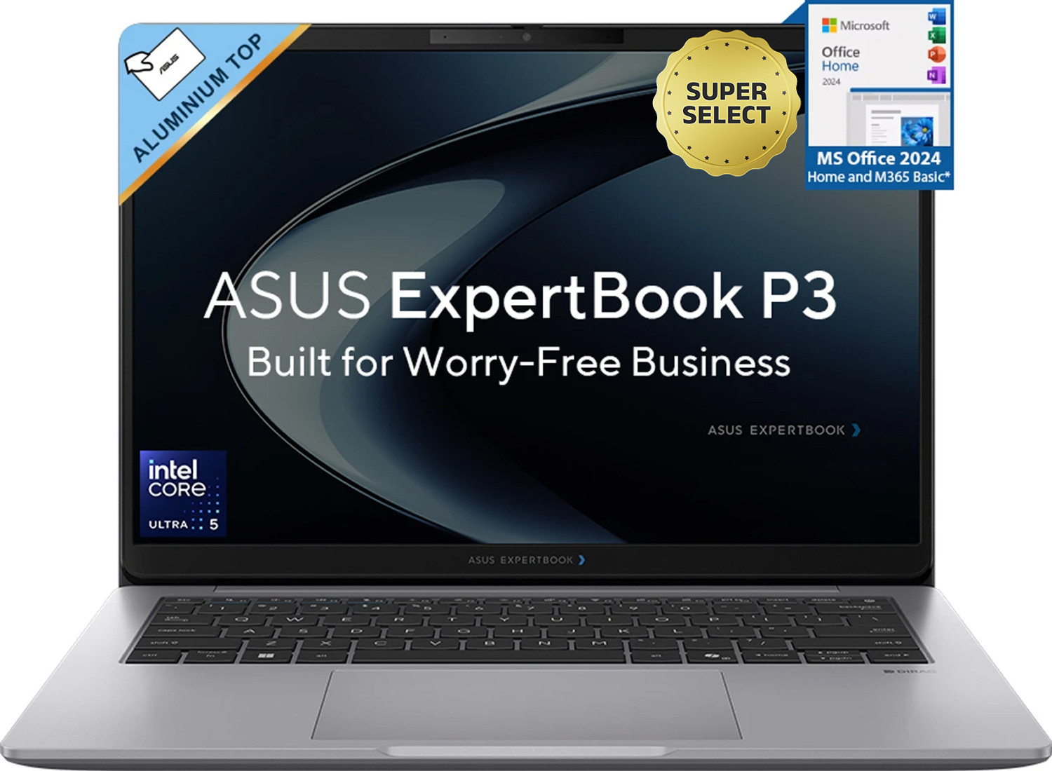ASUS ExpertBook P3 AI PC Metal Top - Image 1