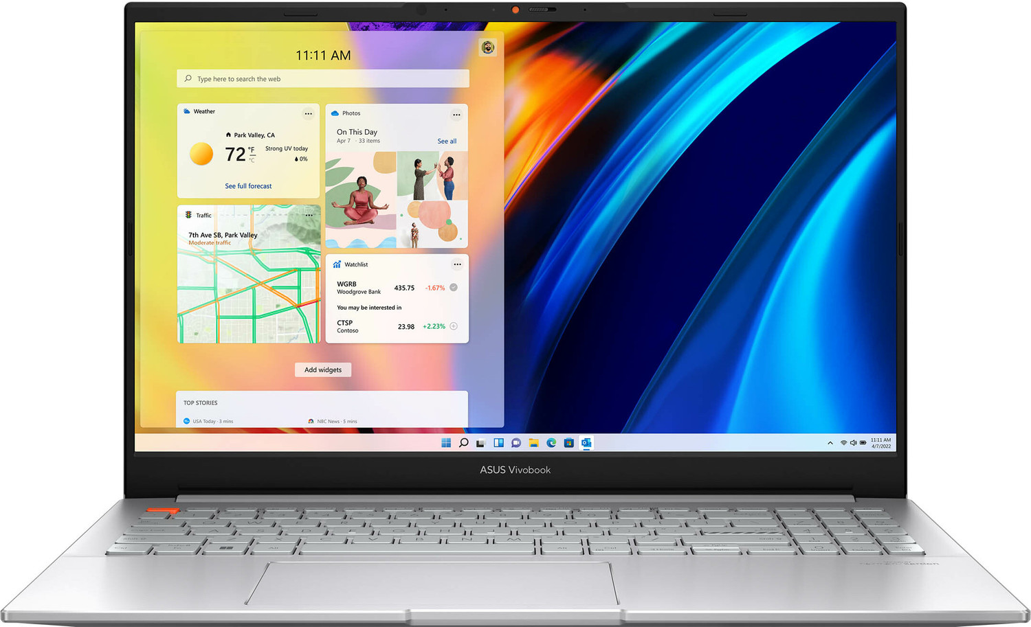 Image of ASUS Intel Core i9 11th Gen - (16 GB /512 GB SSD /Windows 11 Home /4 GB Graphics) K6502HCB-LP902WS Laptop (15.6 Inch, Silver, With MS Office)
