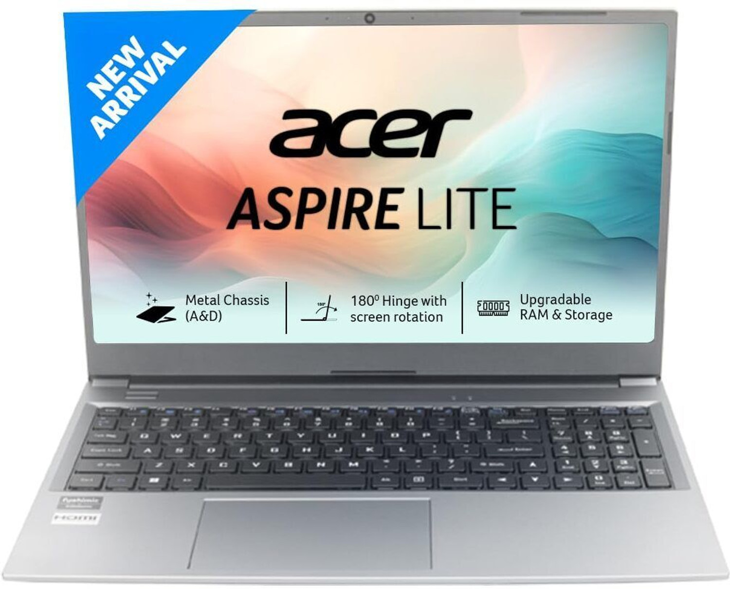 Image of Acer Acer Aspire Lite AL15-53 Intel Core i3 13th Gen - (8 GB /512 GB SSD /Windows 11 Home) AL15-53 Notebook (15.6 inch, Steel Gray, 1.75 kg)