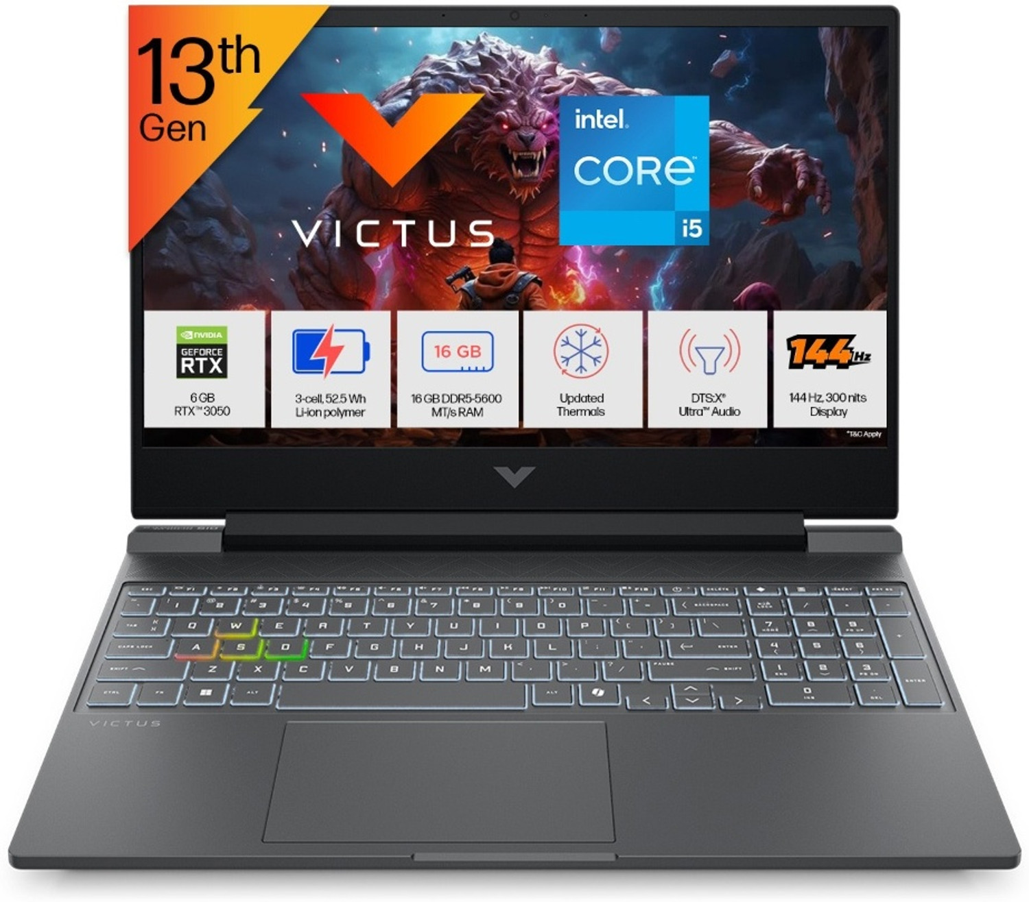 HP Victus Intel Core i5 13450HX 16GB 512GB SSD - Image 1
