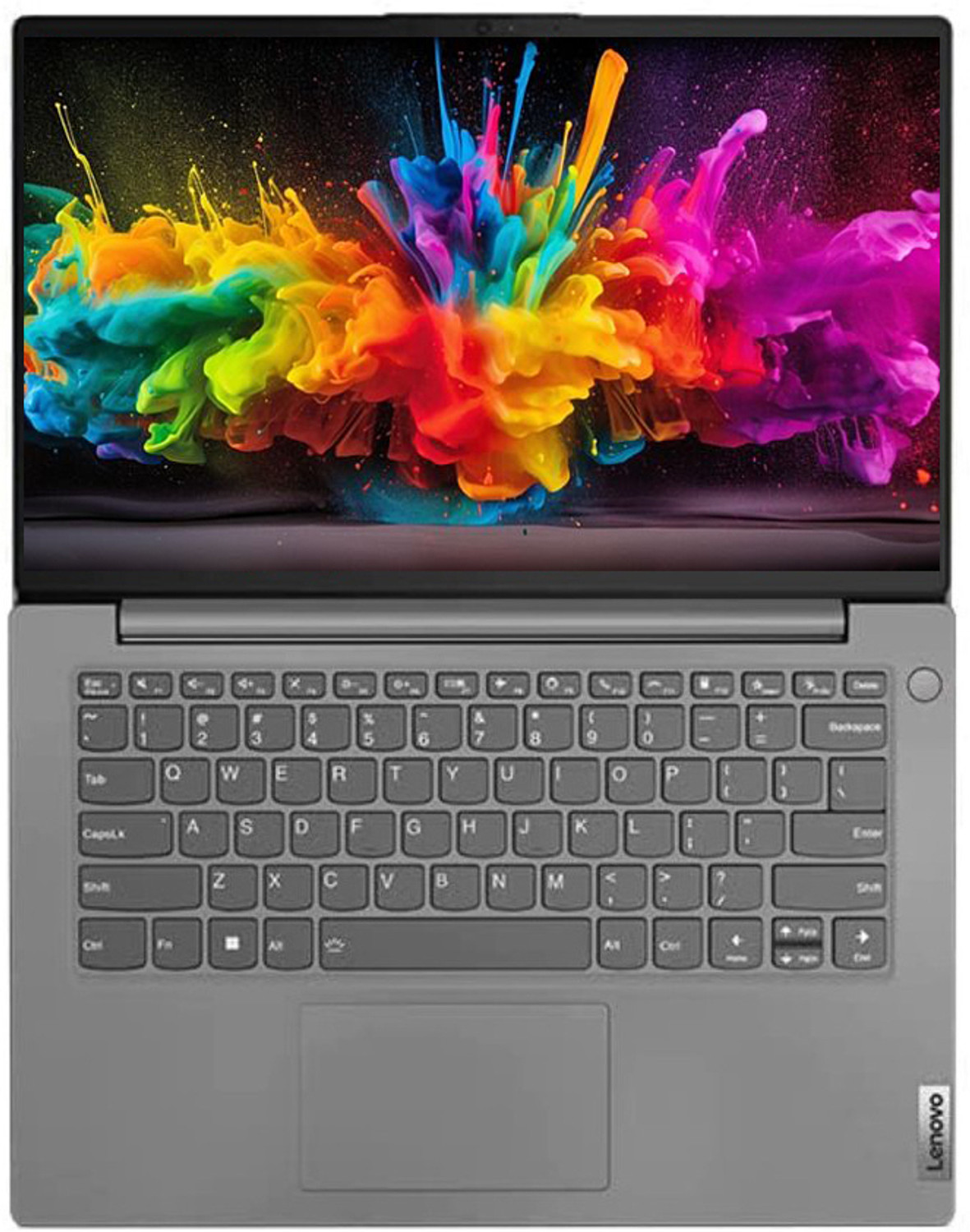 Image of Lenovo V14 Gen 5 (2026) DDR5 5600Mhz (i7 14th Gen) Intel Core 7 14th Gen - (8 GB /512 GB SSD /Windows 11 Pro) V14 Thin and Light Laptop (14 Inch, Grey Iron, 1.5 kg, With MS Office)