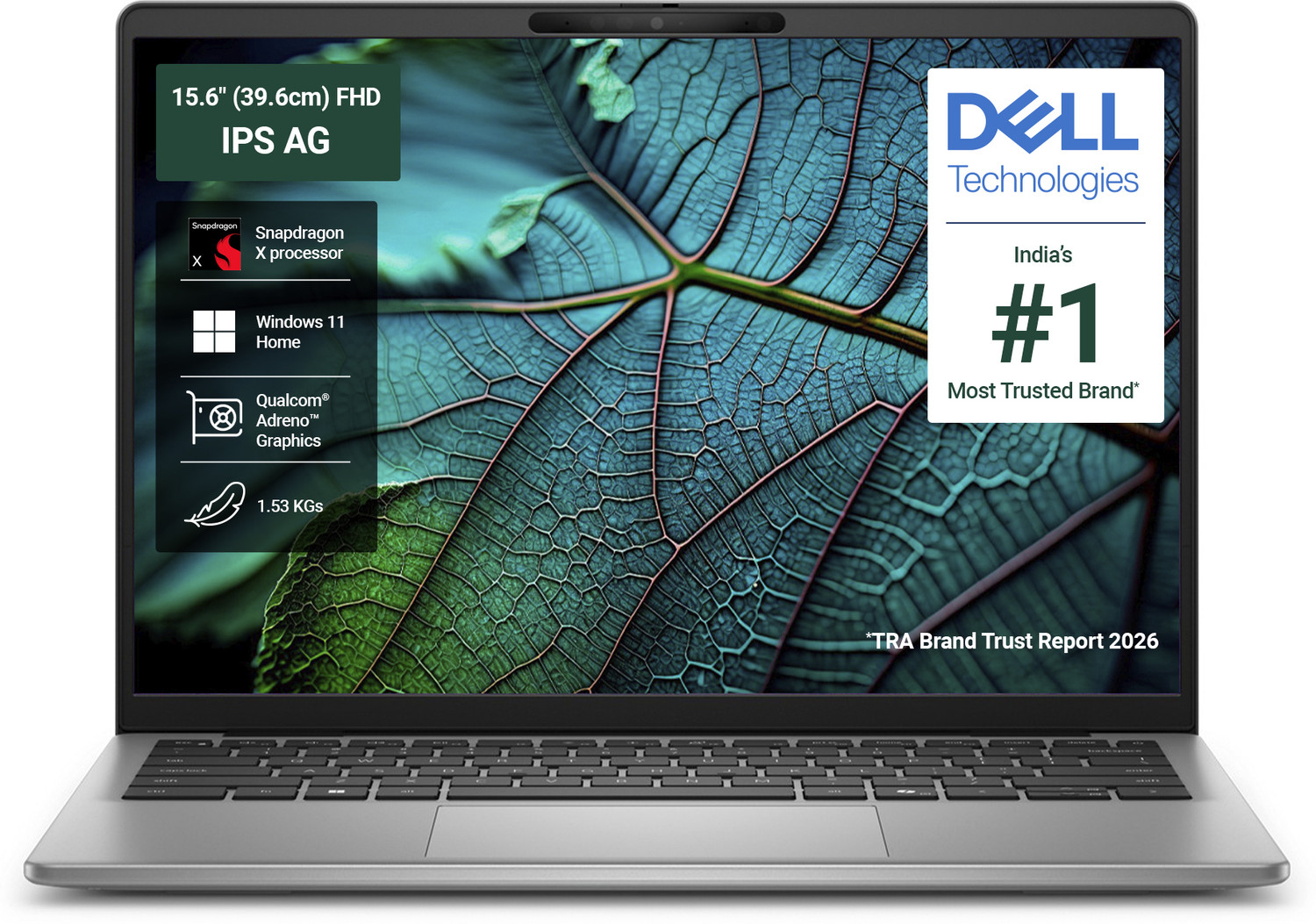 Image of DELL Inspiron 15 MSO'24- Silver Intel Core i5 13th Gen 1334U - (16 GB /512 GB SSD /Windows 11 Home) 3530 Thin and Light Laptop (15.6 Inch, Silver, 1.62 kg, With MS Office)