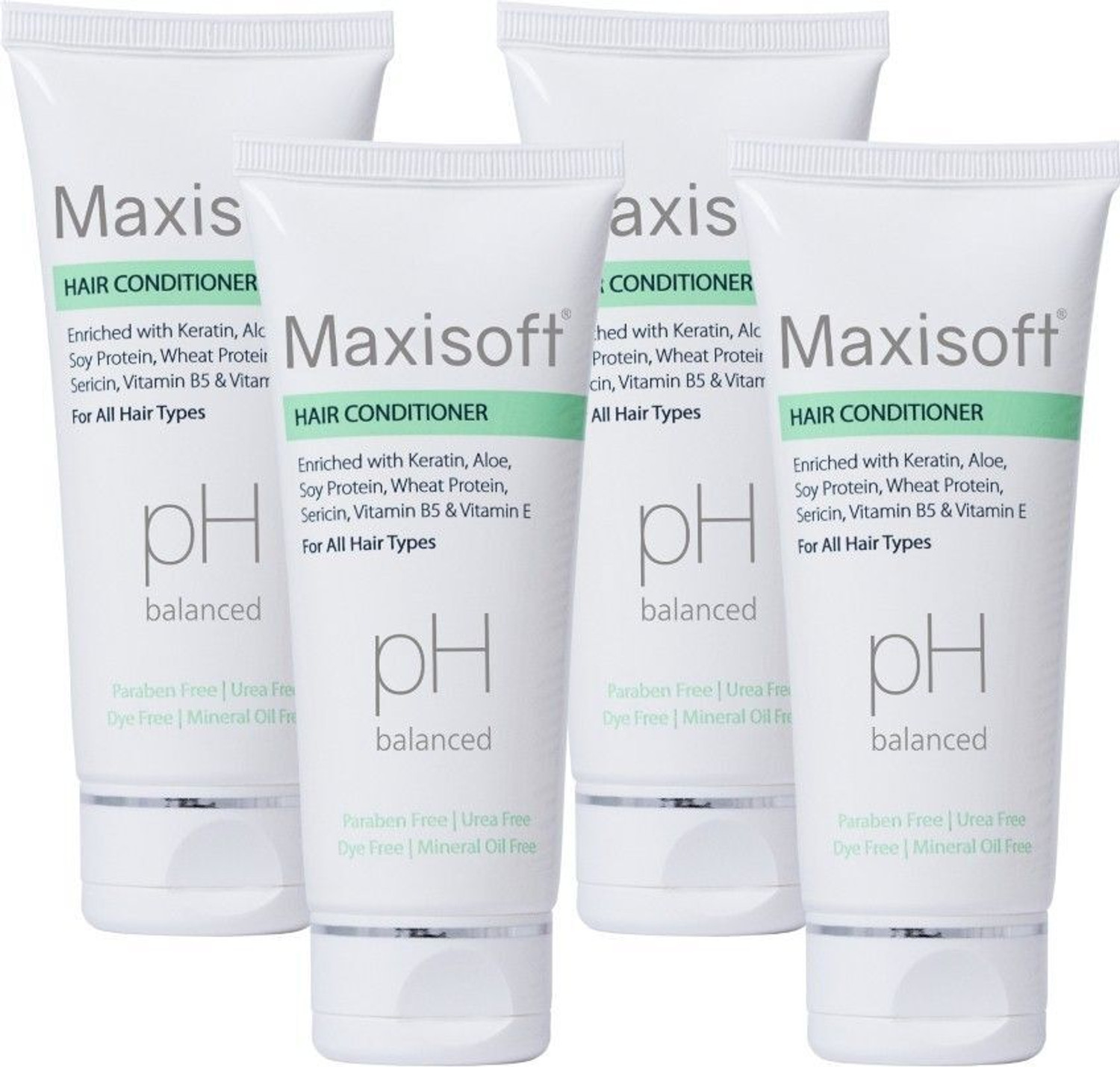 Image of Maxisoft Hair Conditioner 100 ml | With Keratin & Aloe Vera | Paraben Free (400 ml)