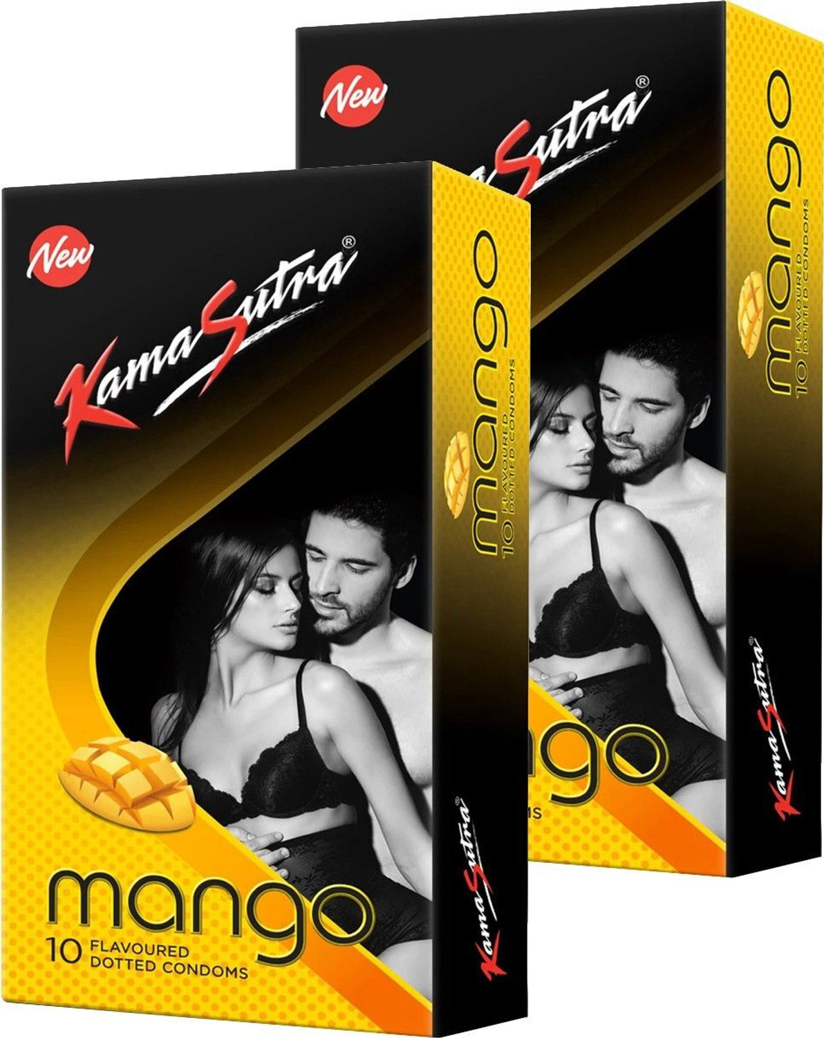 Image of Kamasutra Butterscotch Condoms (3N Pack) Condom (3 Sheets)