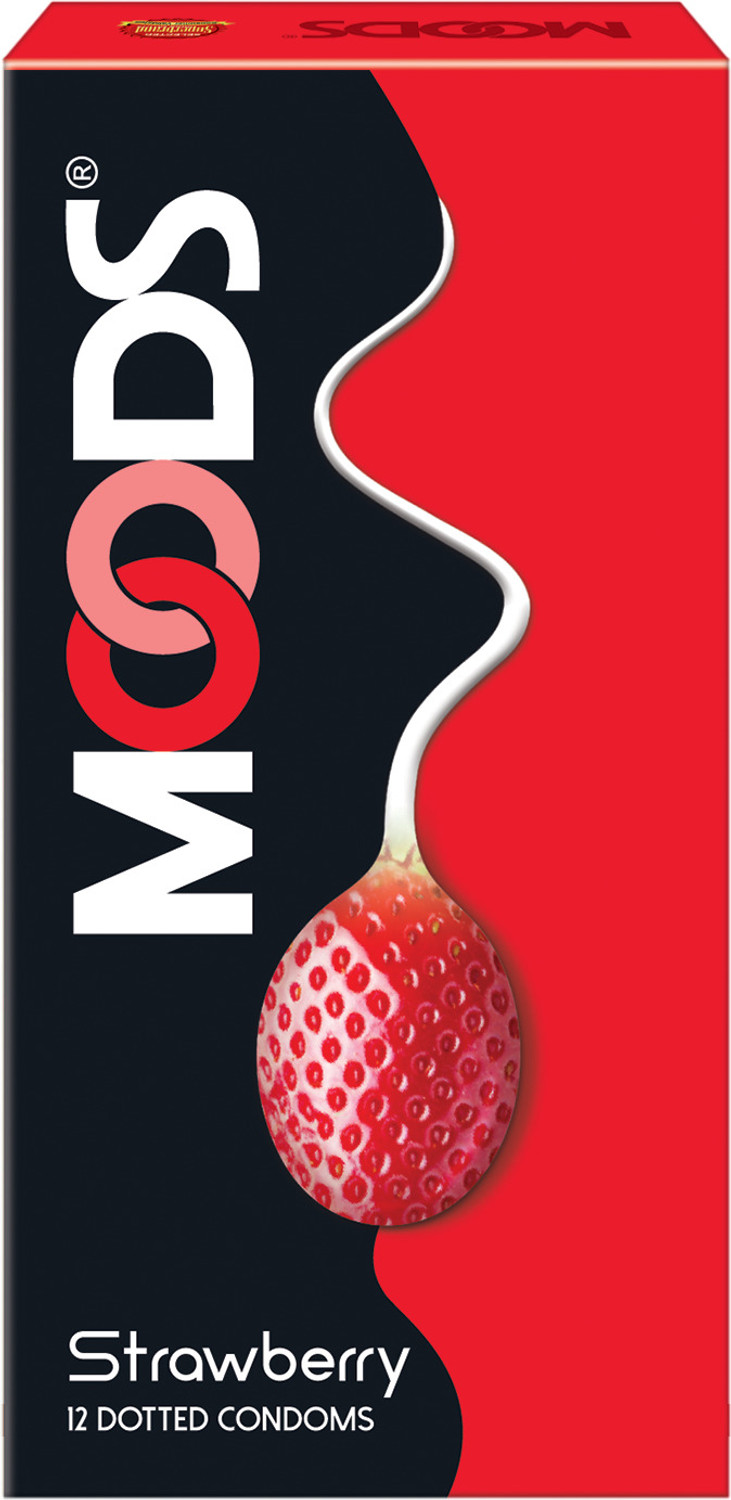 Image of MOODS BUbblegum 12 dotted condom combo pack 1*2 Condom (Set of 2, 24 Sheets)