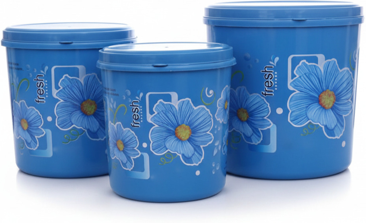 Image of DM PLUS Plastic Grocery Container - 5 kg, 7 kg, 10 kg (Blue)