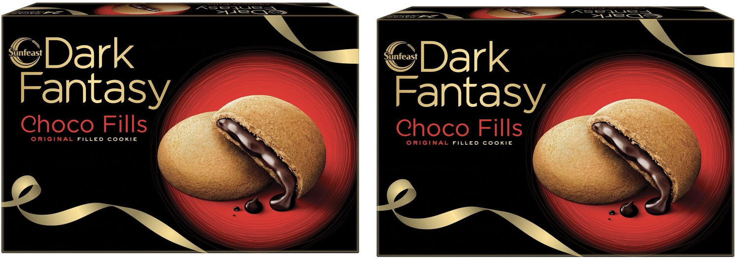 Image of Sunfeast Dark fantasy choco fills cookies Cookies Biscuit (2 x 150.5 g)