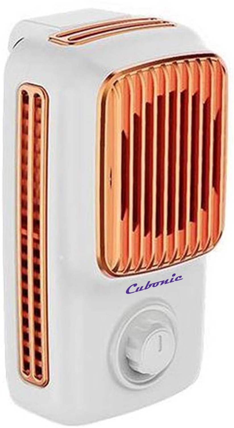 Image of HRKA TD-03 Mini Table Fan For Home With 3 SpeedAIR003 Led Light (Multicolor)