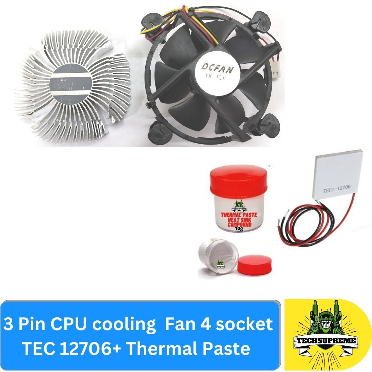 Image of APNA STORE MD-USB-Cooler Mint /Blk196 Cooling Fan Laptop Cooler (Black)