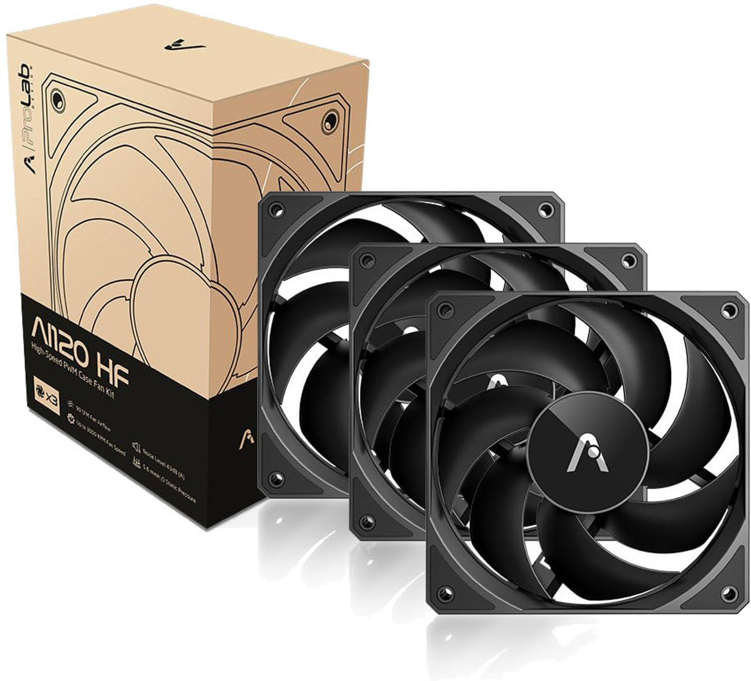 Image of COOLER MASTER RR-S4NA-17PA-R1 Cooling Fan Cabinet Cooler (Black, Silver)