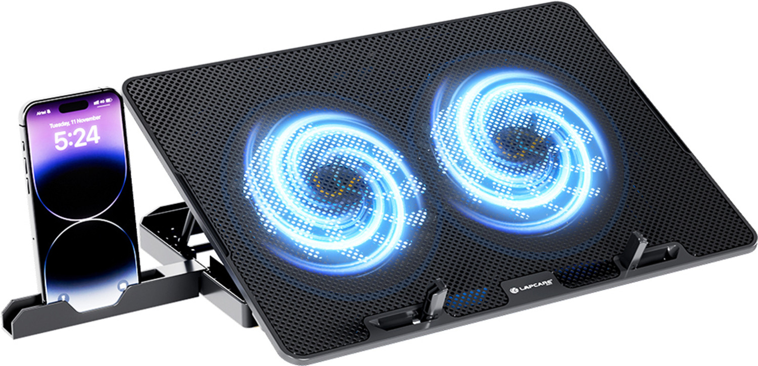 LAPCARE DCX-A101 2 Fan Cooling Pad - Image 1