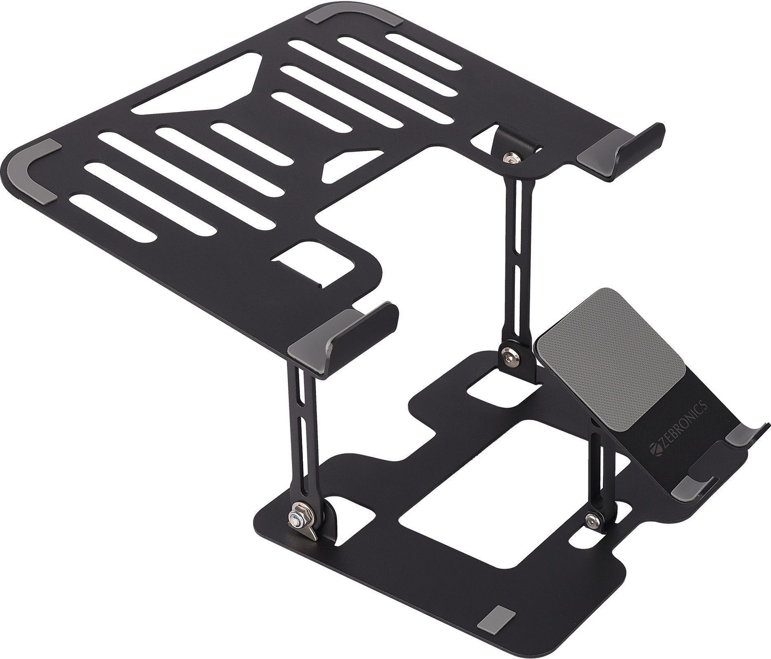 Image of Archer Tech Lab Squall 100 5 Fan Ergonomic Cooling Pad with Adjustable Height (Black)