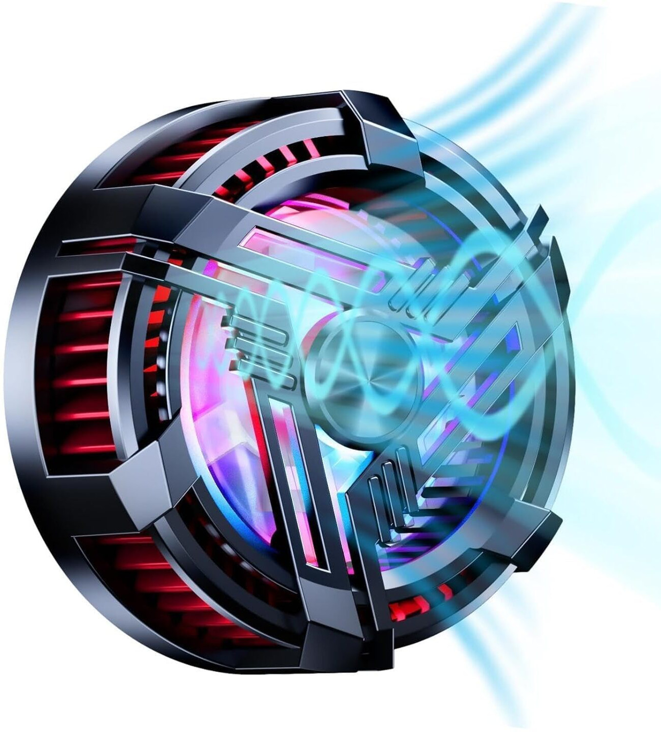Image of INVICTO CR SL 10 MAGNATIC Ergonomic Cooling Pad with Adjustable Height (Sl 10 Megnetic)