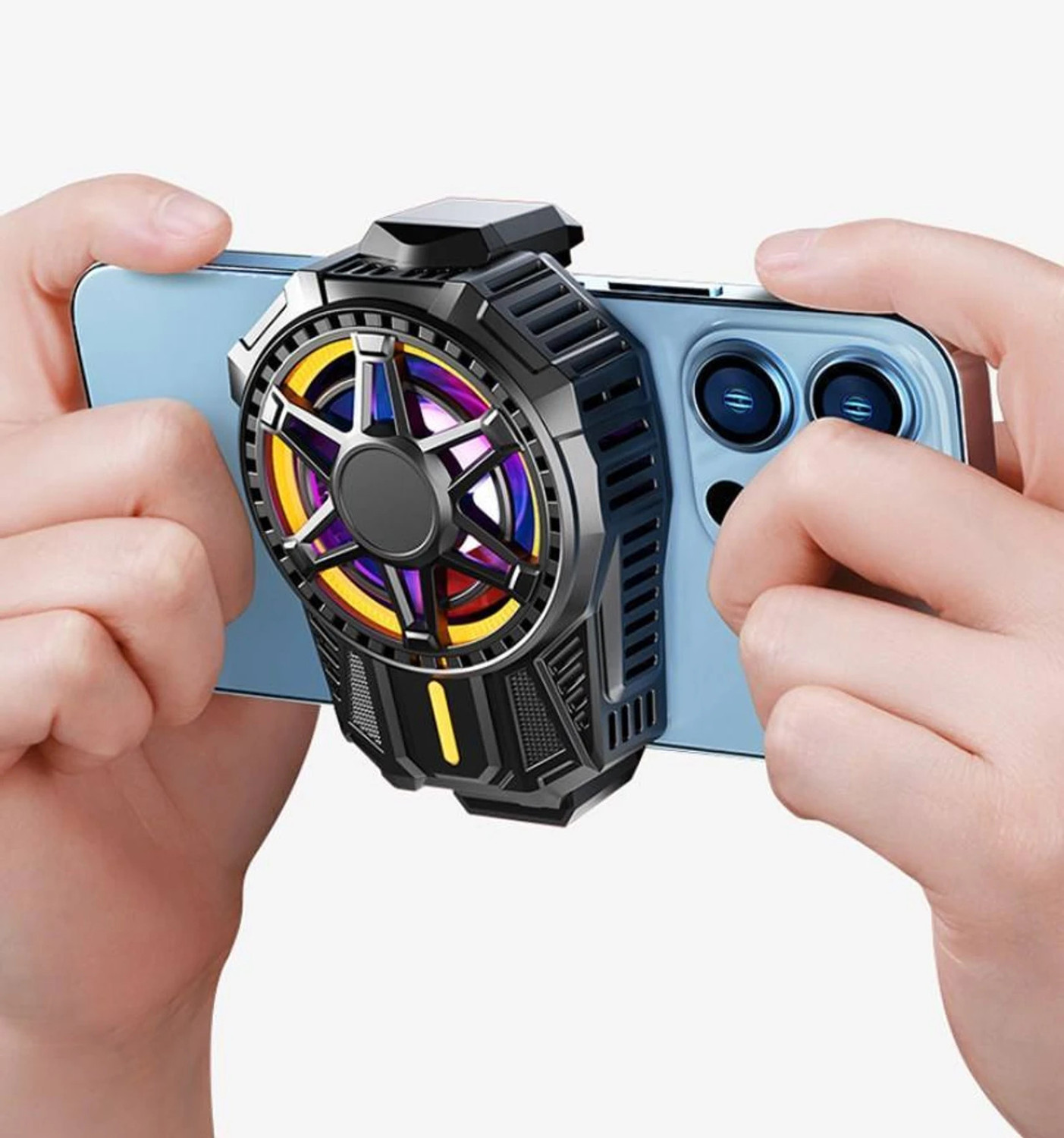Image of INVICTO CR SL 10 MAGNATIC Ergonomic Cooling Pad with Adjustable Height (Sl 10 Megnetic)