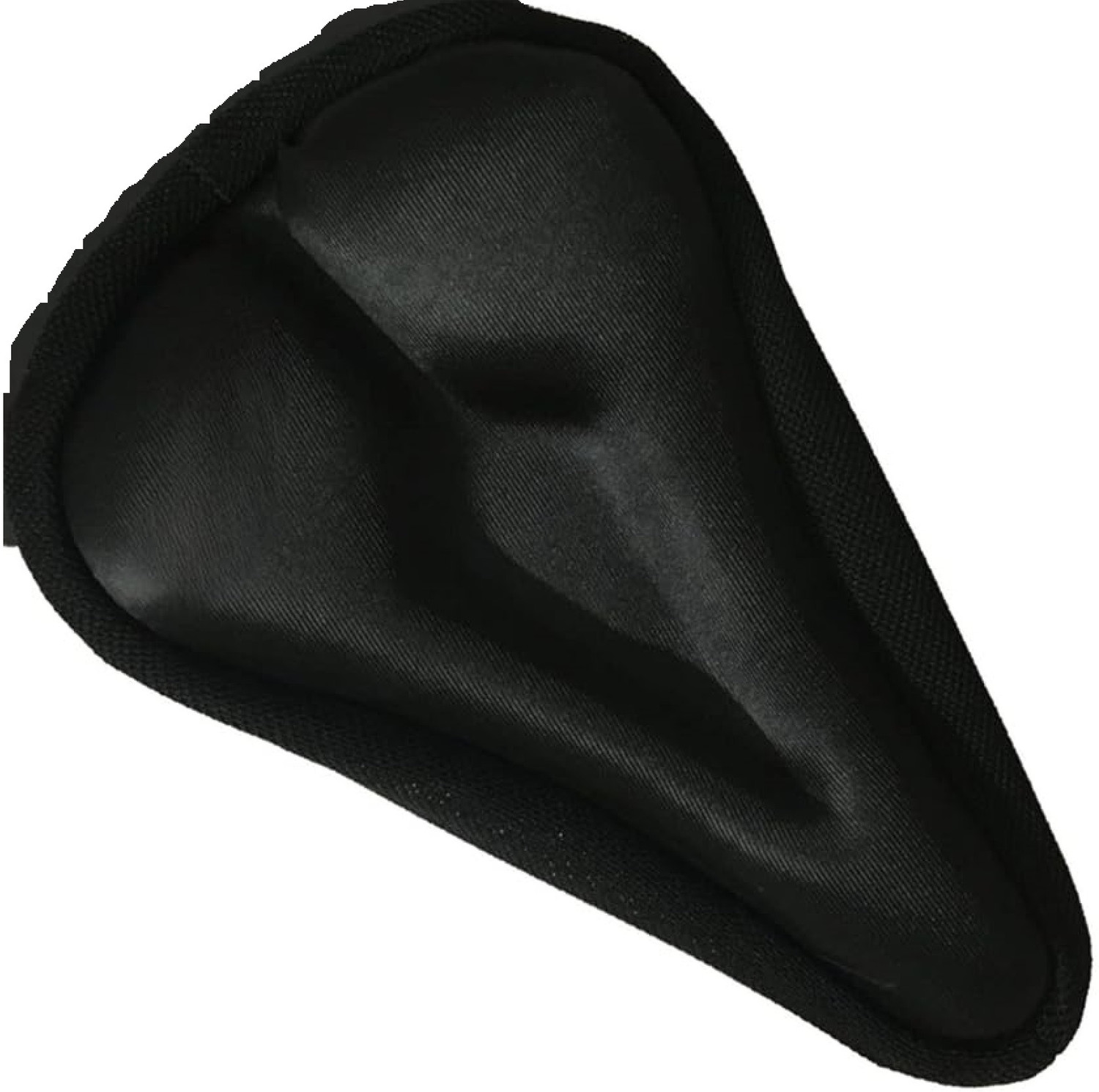 Image of hemcycle Premium Gel Seat Cover Bicycle Seat Cover Free Size (Black)