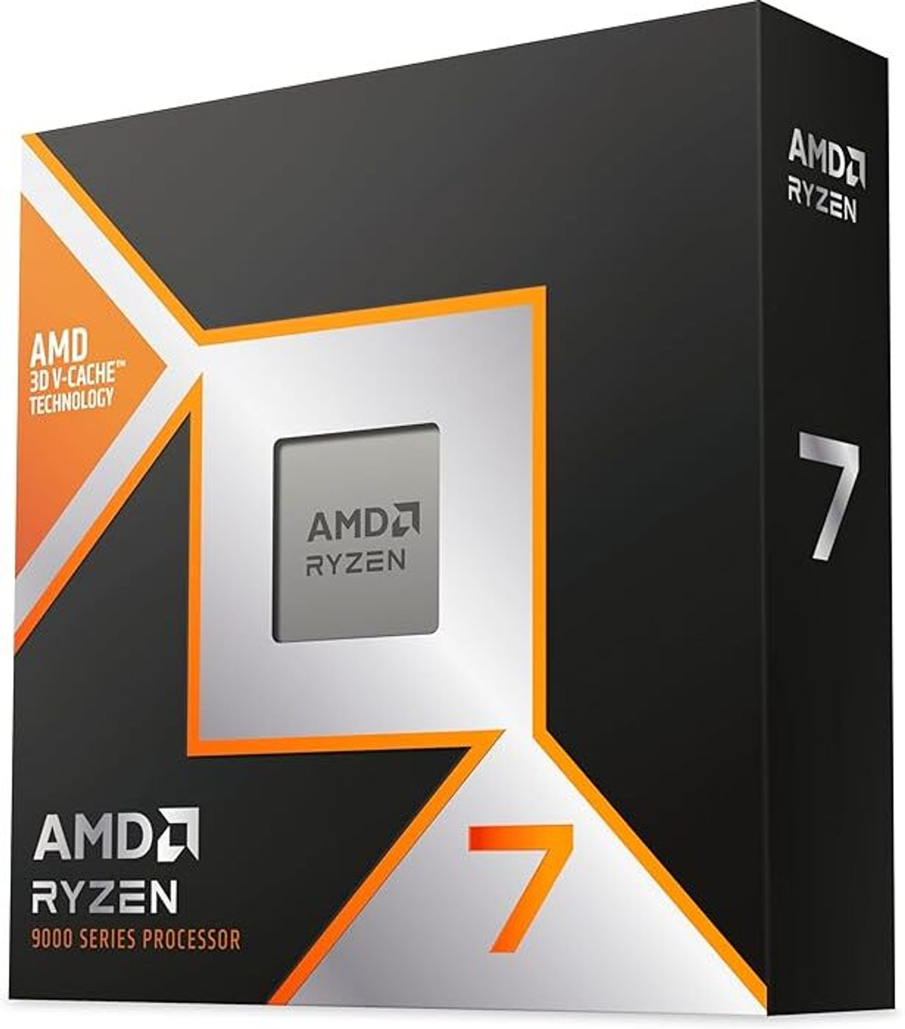 Image of AMD Ryzen 7 9700x 3.8 GHz AM5 Socket 8 Cores Desktop, Server, Workstation Processor (Grey)