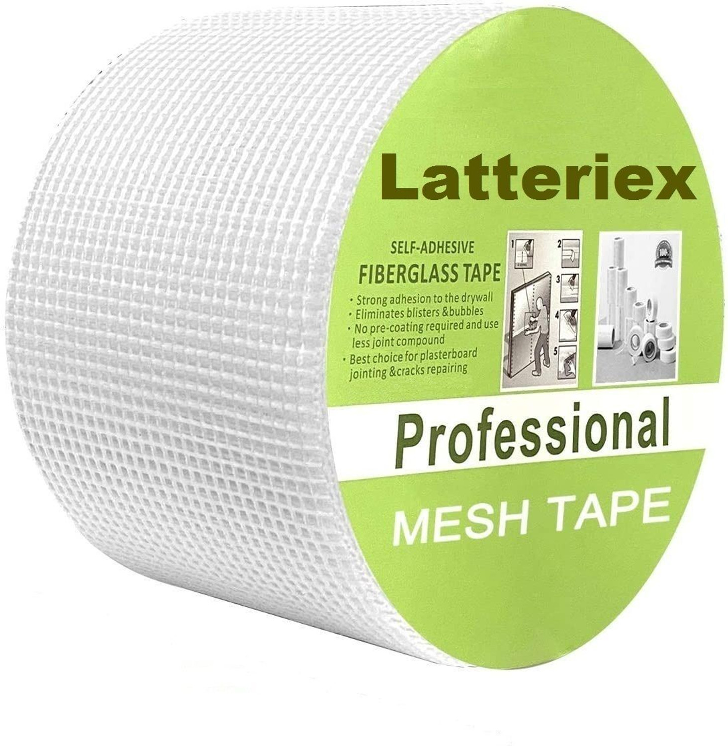 ladia group Fiber Glass Mesh Roll 100mm x 50m - Image 5
