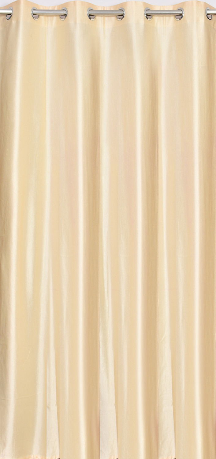 Image of Rashee Creations 242 cm (8 ft) Shower Polyester Semi Transparent Curtain (Pack Of 2) (Brown, Solid)