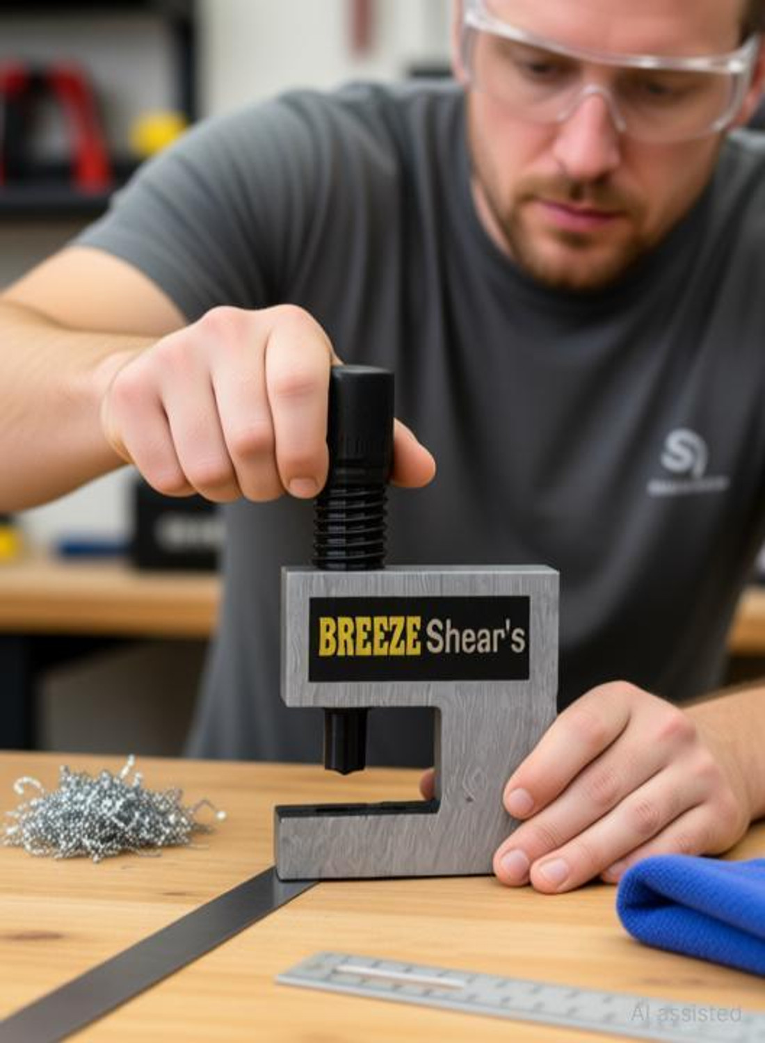Image of Breeze Shear Round Hole Die 8mm Metal Cutter