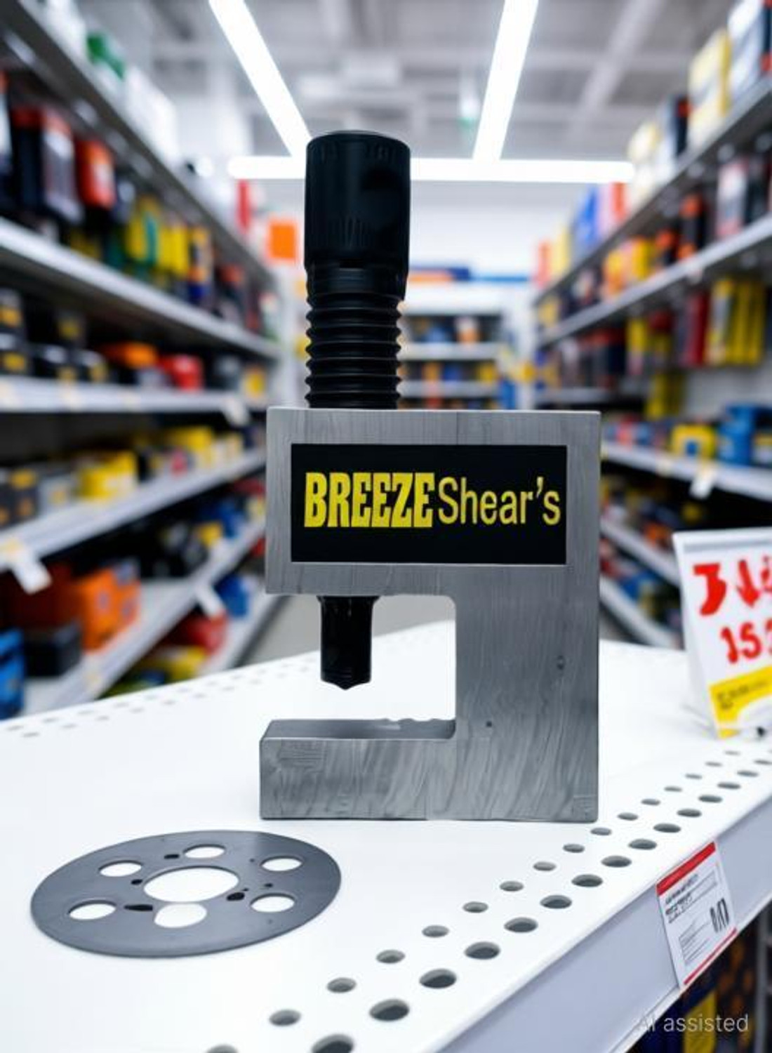 Image of Breeze Shear Round Hole Die 8mm Metal Cutter