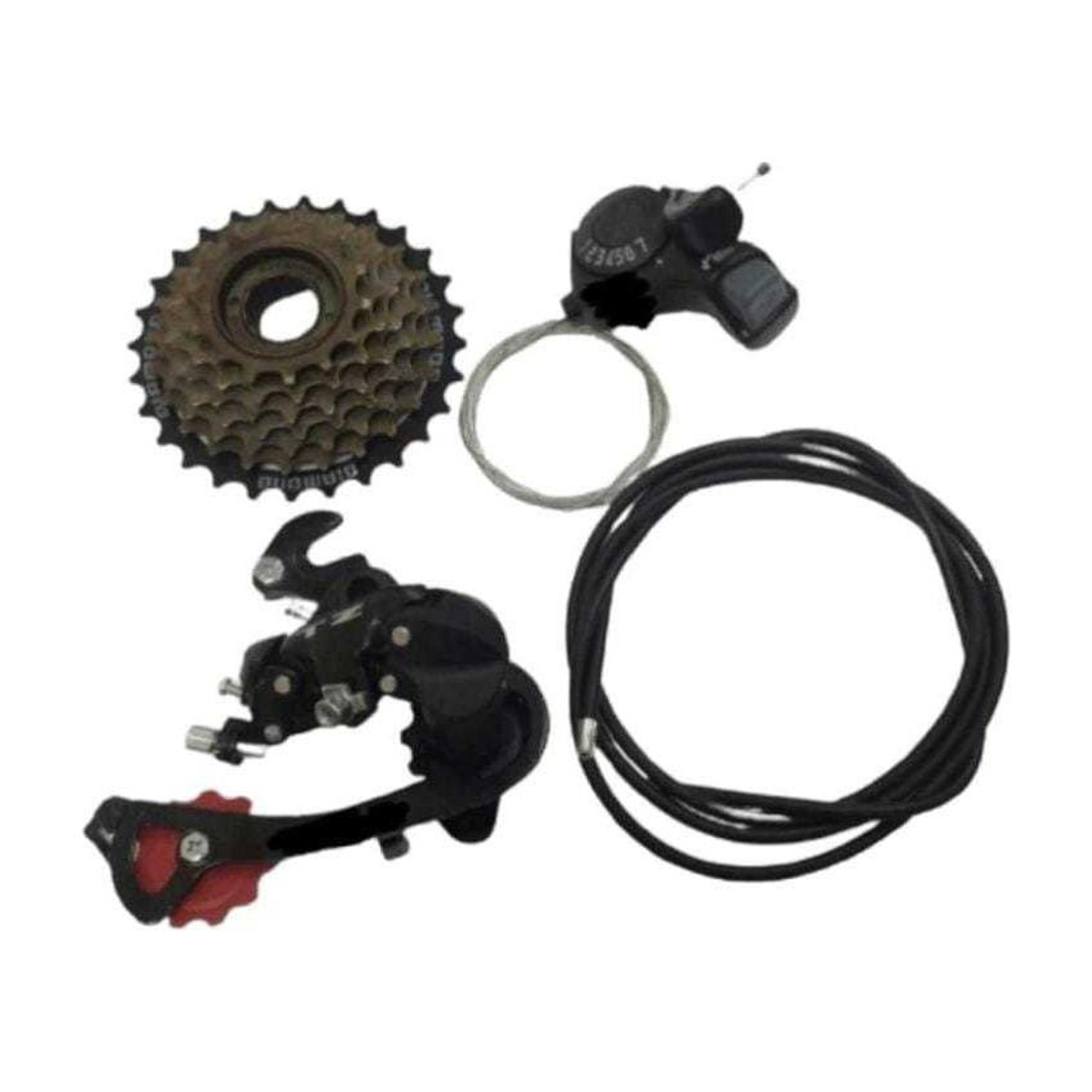 T N M 7 Speed Road Bicycle Wheel - Image 1