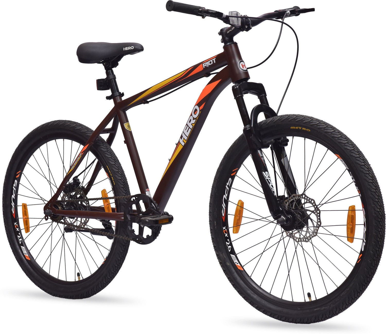 Image of CRADIAC 26 hybrid single speed 26 T (inch) Hybrid Cycle /City Bike (Single Speed, Black, Rigid)