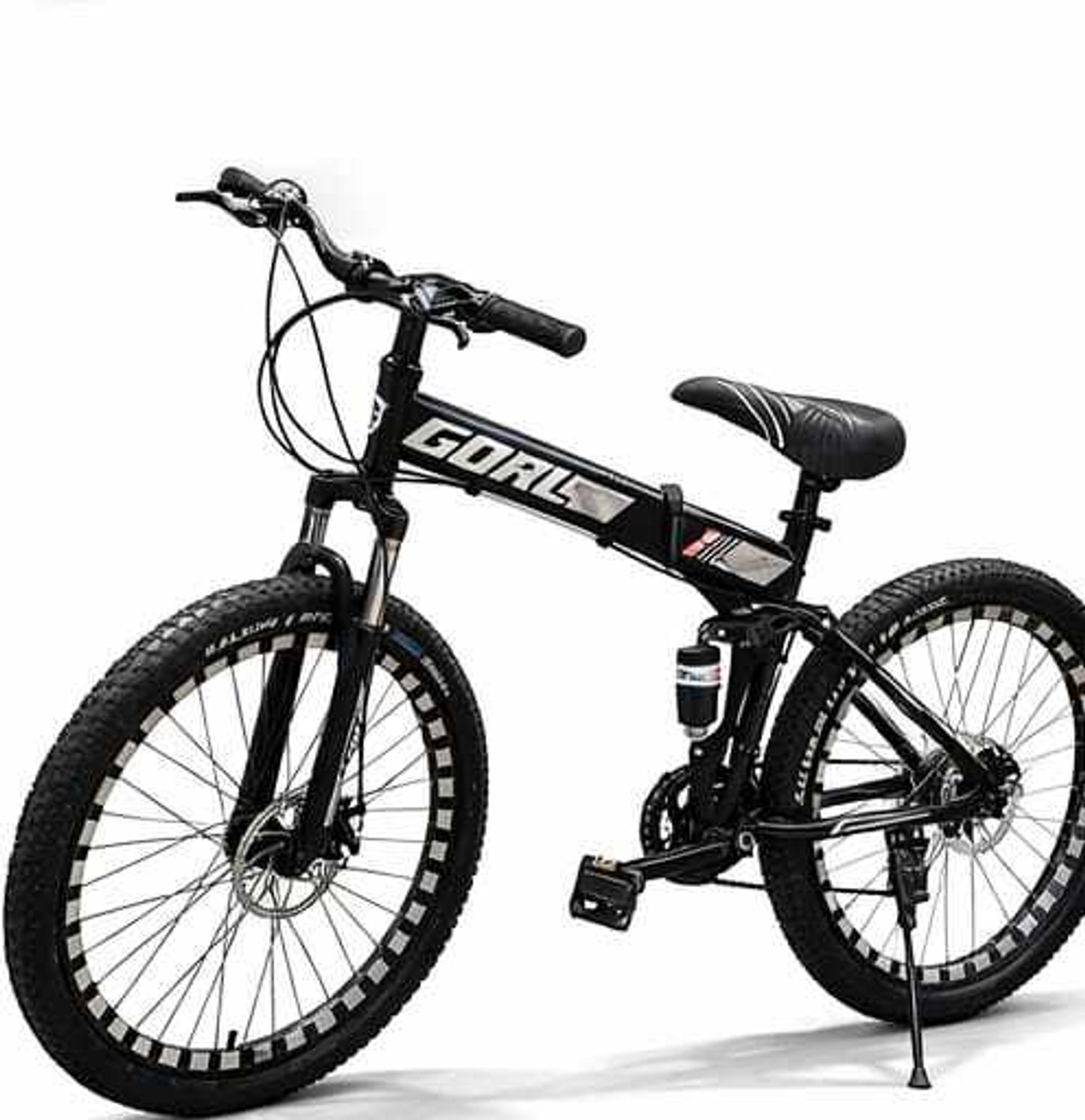 Image of Goal VAPE 700C SingleSpeed Bicycle | Double Disc Brakes 700C T (inch) Hybrid Cycle /City Bike (Single Speed, White, Rigid)