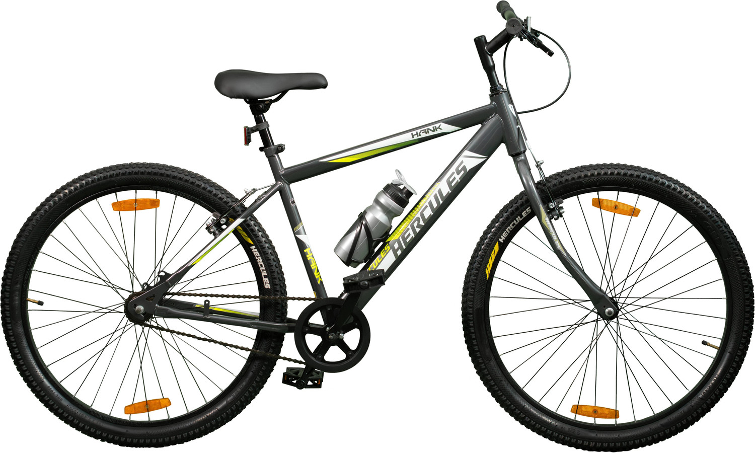 Image of HERCULES FX 300 27.5 T (inch) Road Cycle (Single Speed, Grey, White, Only Front Suspension)