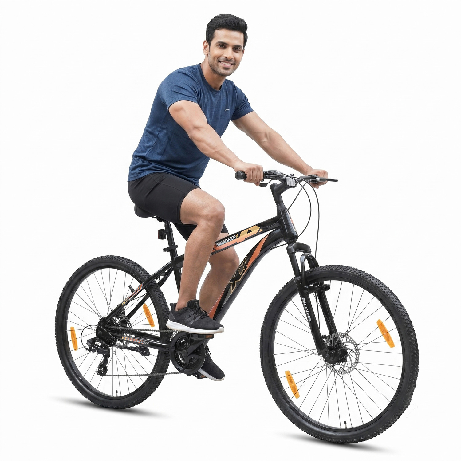 Image of Cambio Eton 27.5T Aluminium 27.5 T (inch) Mountain Cycle (24 Gear, Multicolor, Only Front Suspension)