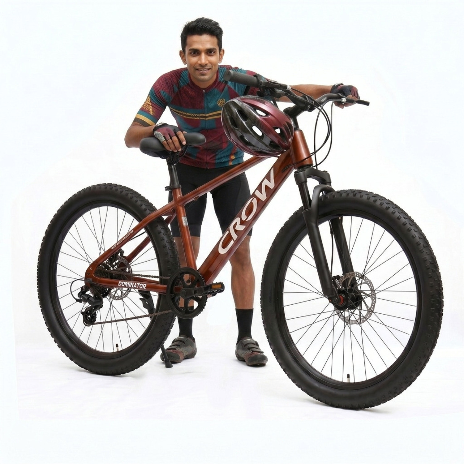 Image of CYCLOMAX SCHNELL ROCCO 29'T, 21 SPEED, D /Disk Break with Free Accessories Premium MTB 29 T (inch) Mountain /Hardtail Cycle (21 Gear, Orange, Only Front Suspension)